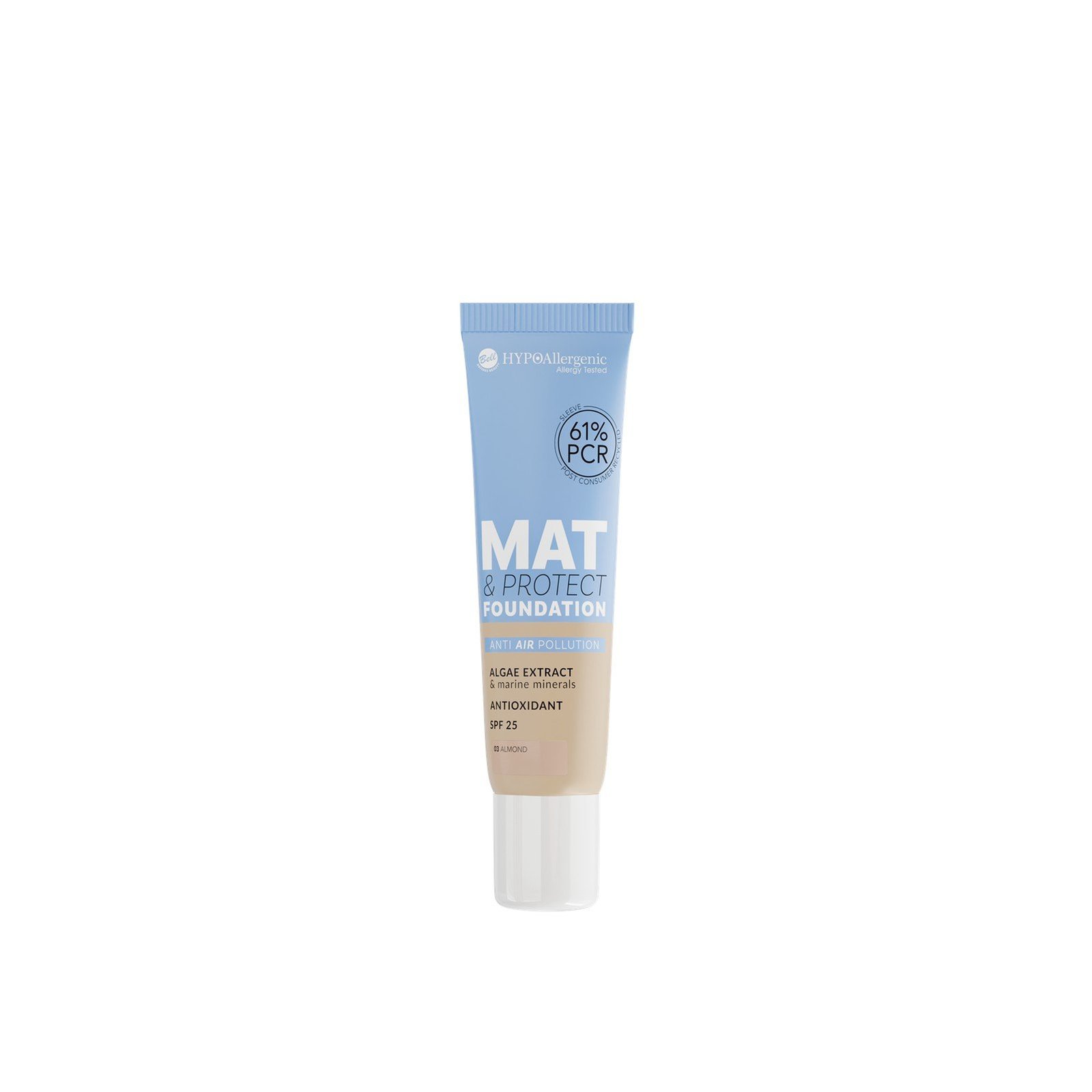 Bell HYPOAllergenic Mat & Protect Foundation SPF25 03 Almond 30g