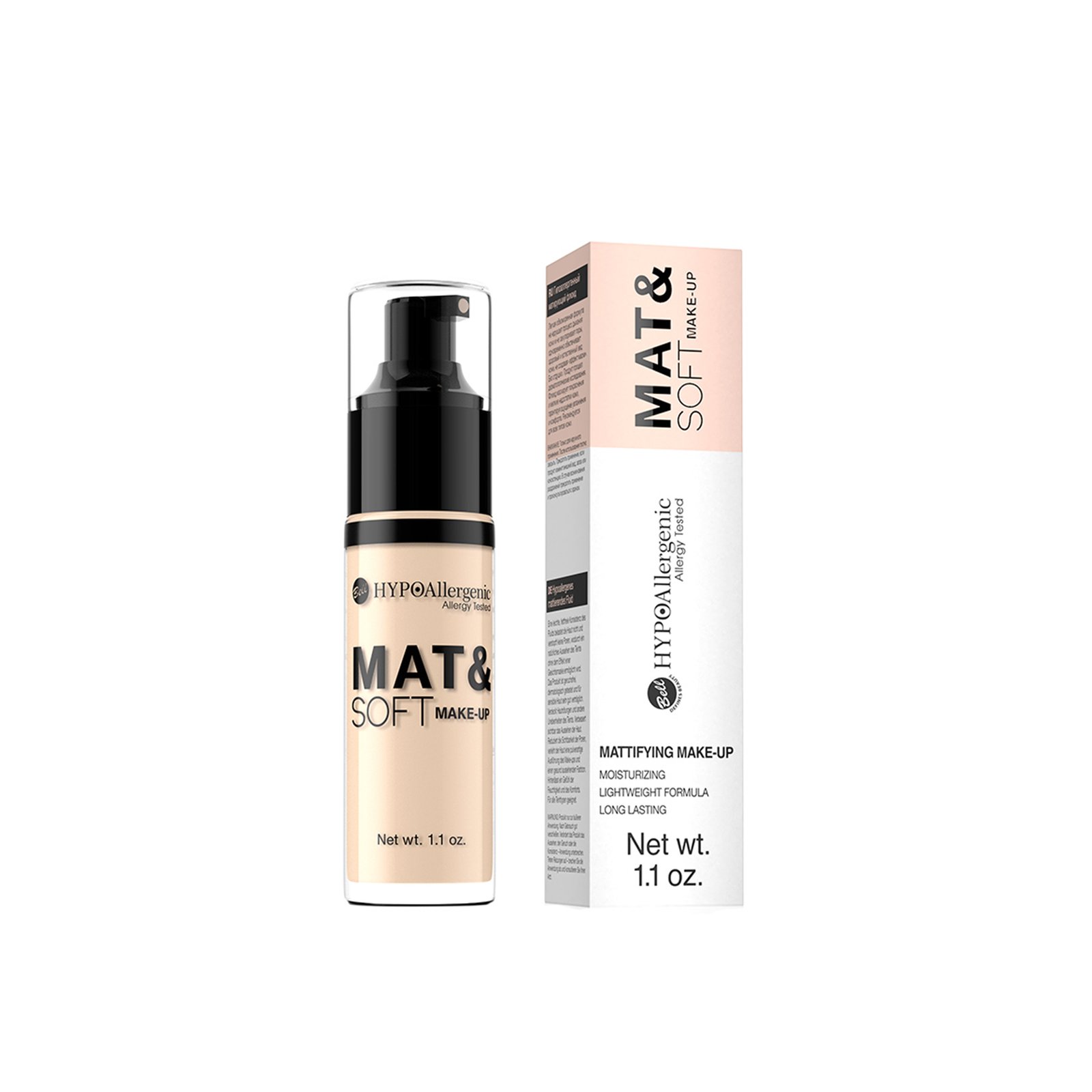 Bell HYPOAllergenic Mat & Soft Makeup Foundation