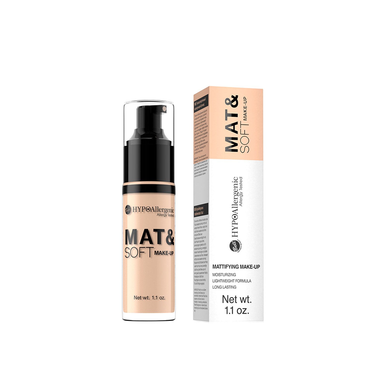 Bell HYPOAllergenic Mat & Soft Makeup Foundation