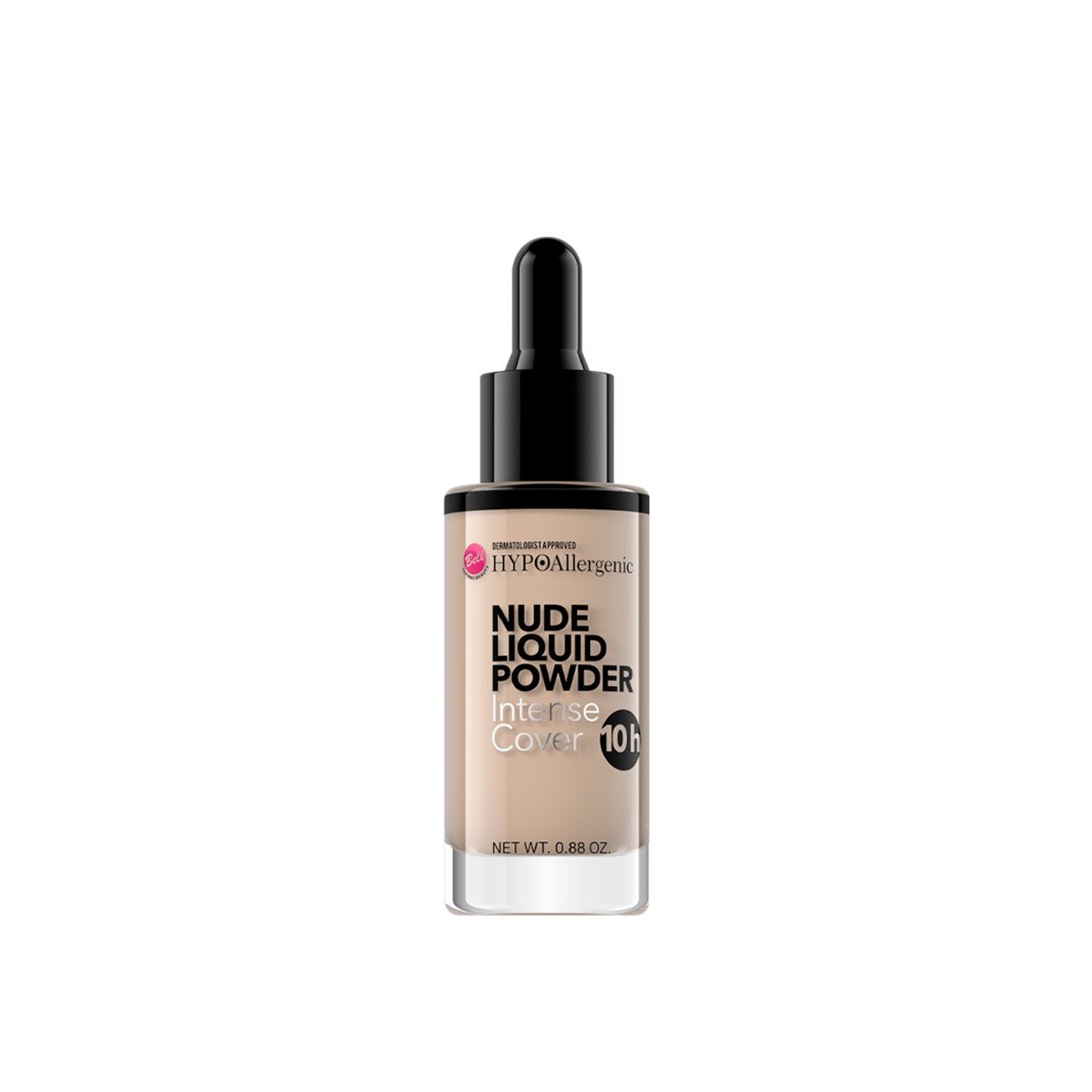 Bell HYPOAllergenic Nude Liquid Powder Intense Cover 10h 04 Golden Beige 25g