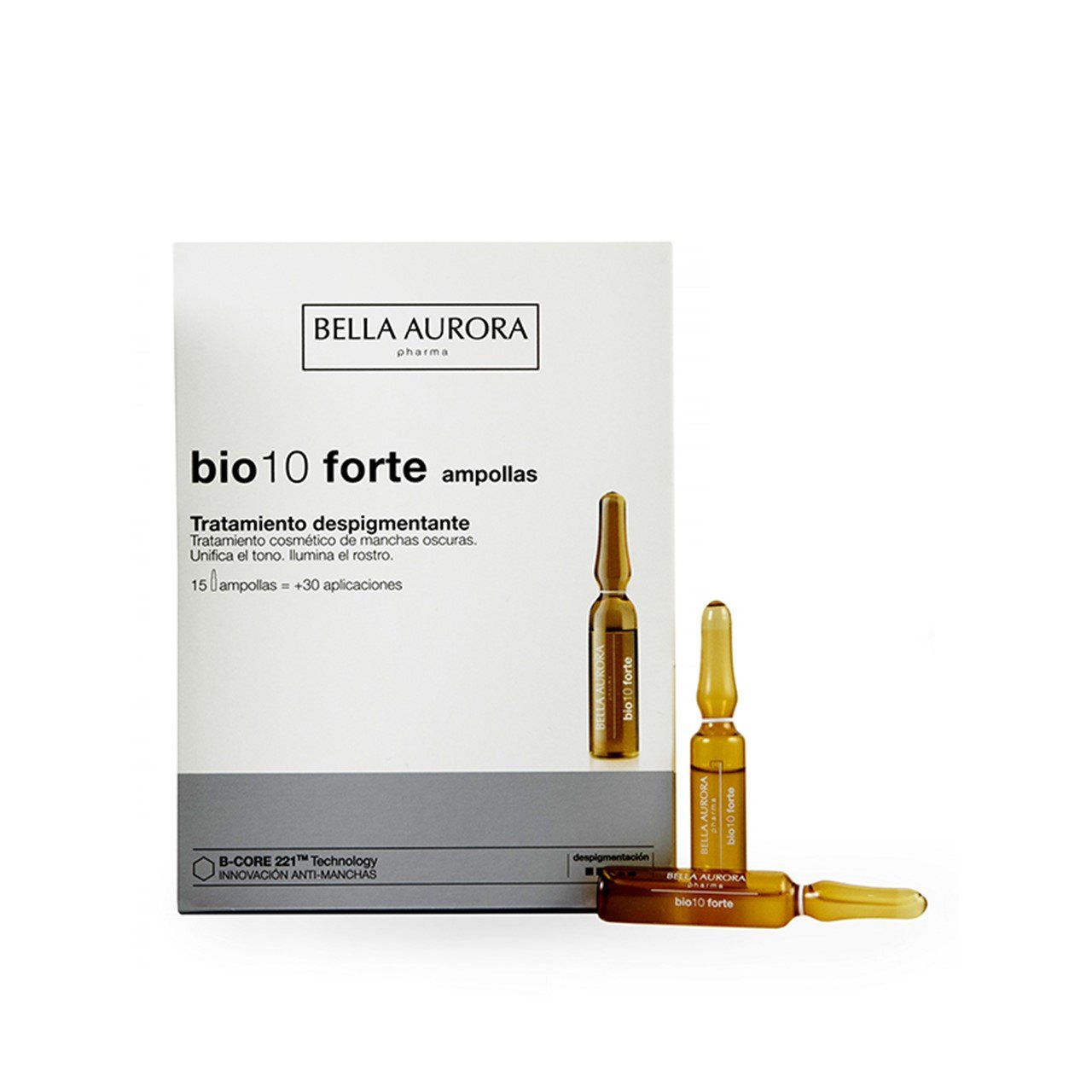 Bella Aurora Bio10 Forte Depigmenting Ampoules 15x2ml