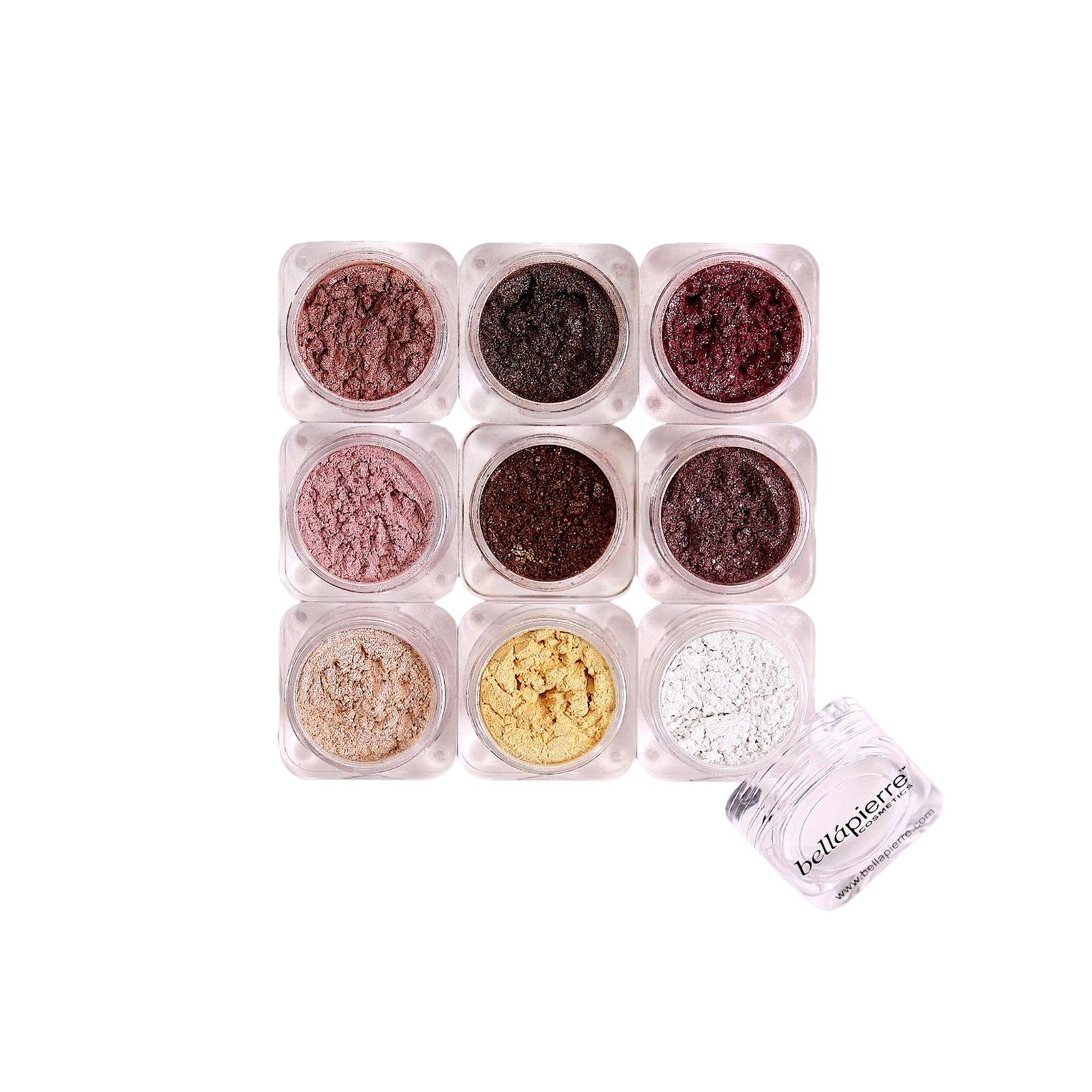 Bellapierre Cosmetics 9-Stack Mineral Shimmer Powder Serenity 15.75g (0.5oz)