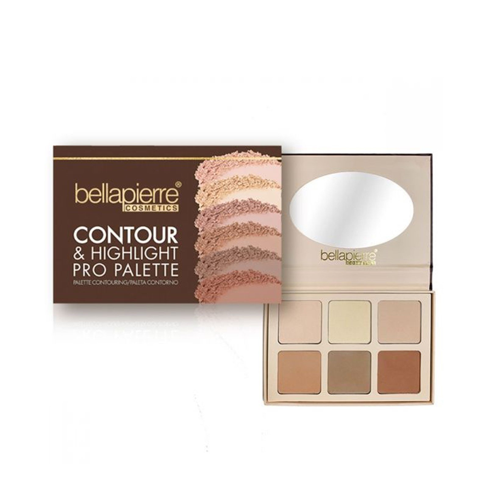 Bellapierre Cosmetics Contour & Highlight Pro Palette