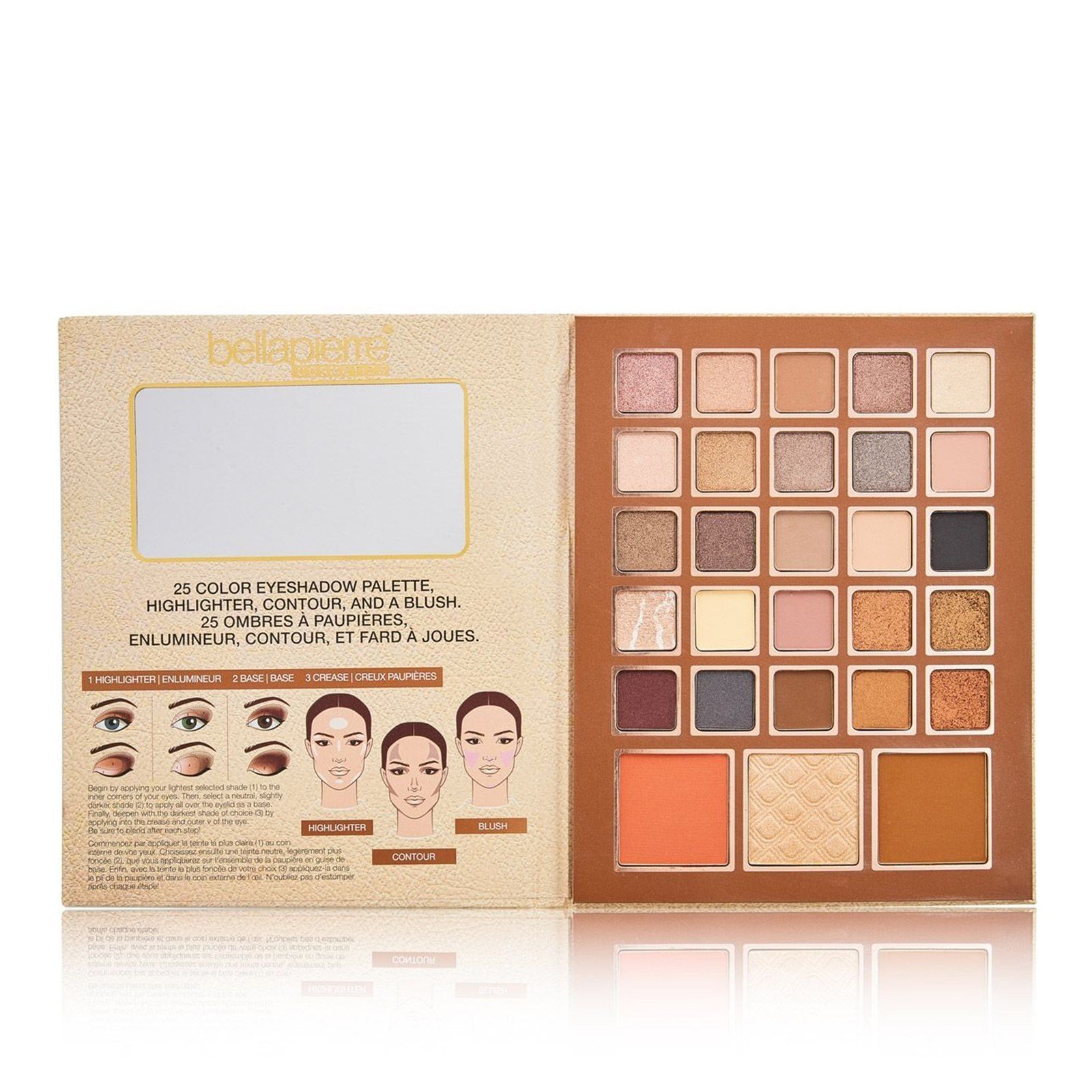 Bellapierre Cosmetics Eye and Face Book Palette