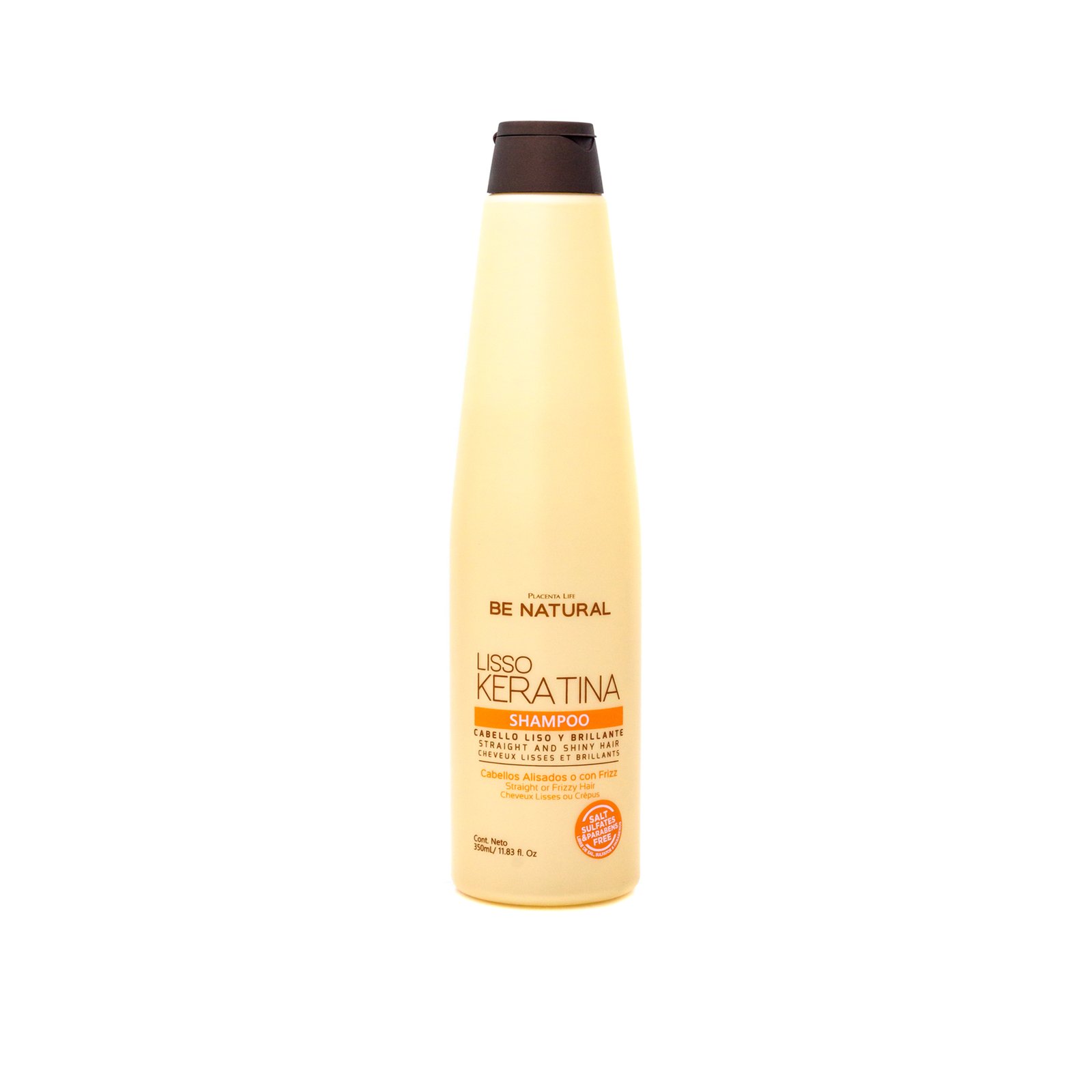 BeNatural Lisso Keratina Shampoo 350ml (11.83 fl oz)