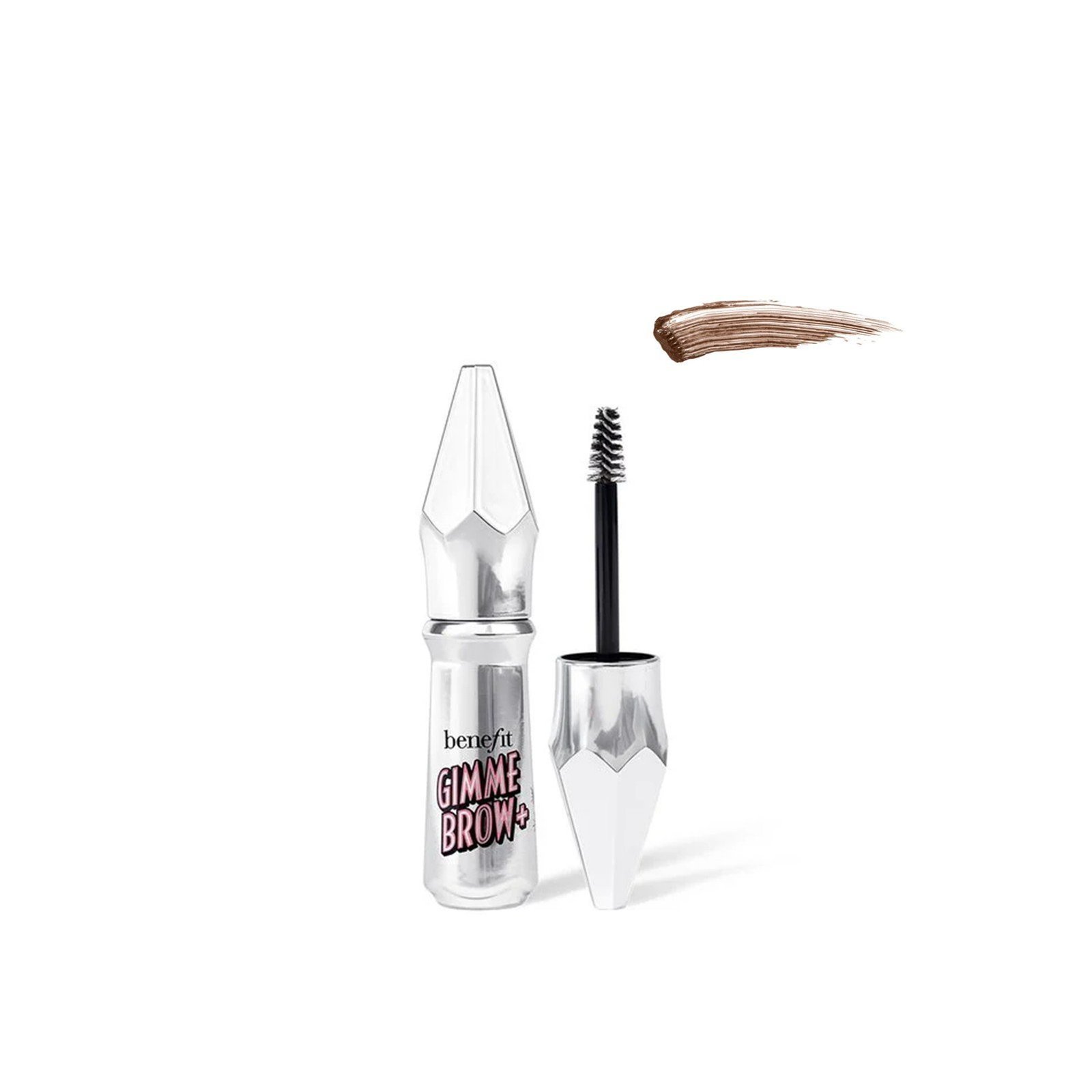 benefit Gimme Brow+ Brow-Volumizing Fiber Gel Mini 4 Warm Deep Brown 1.5g