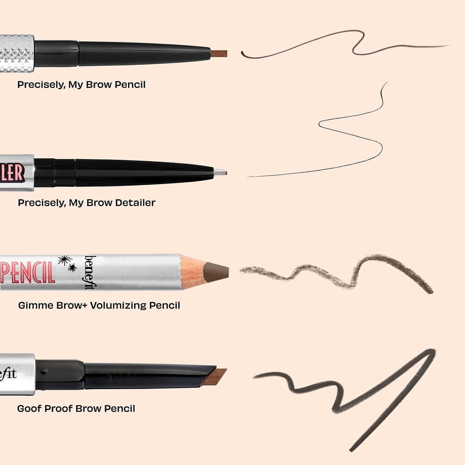 benefit Goof Proof Brow Pencil 3.5 Neutral Medium Brown 0.34g