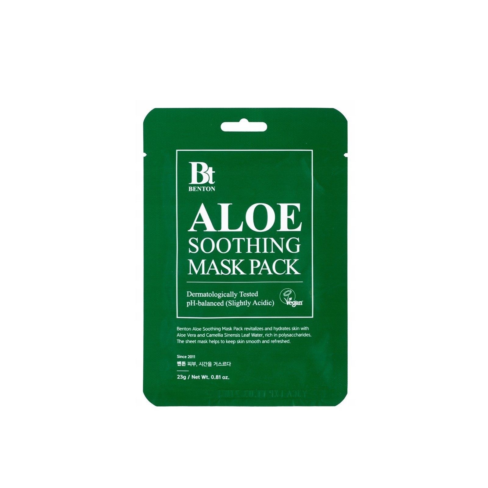 Benton Aloe Soothing Mask 23g