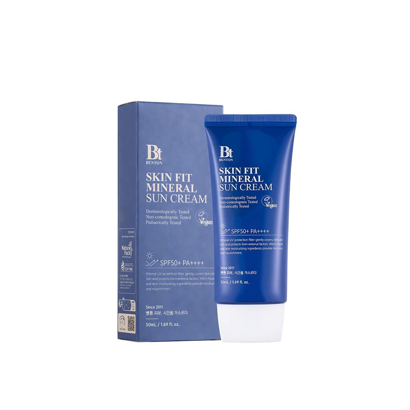 Benton Skin Fit Mineral Sun Cream SPF50+ 50ml