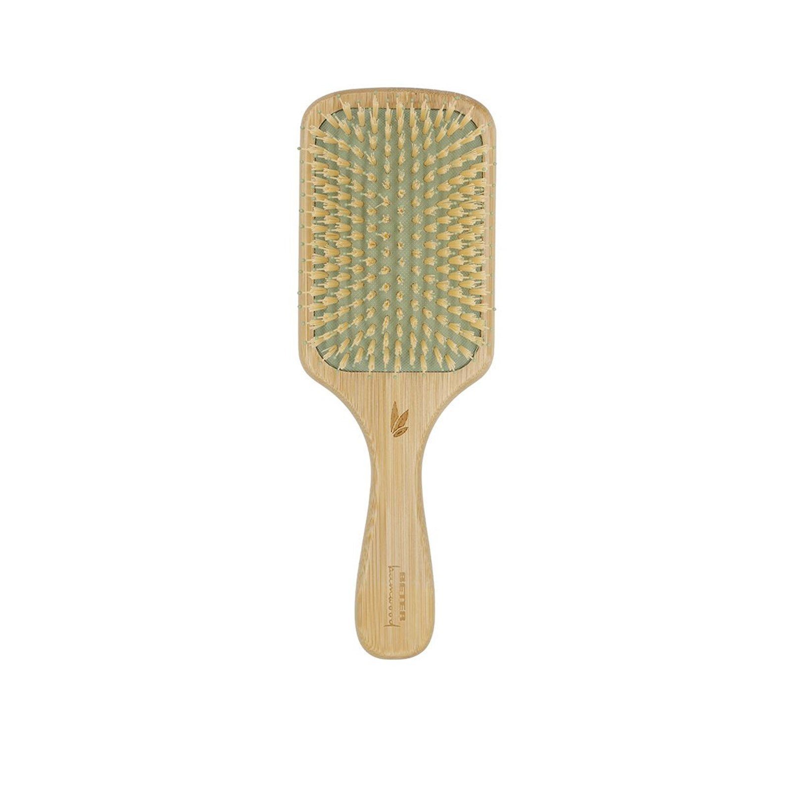 Beter Bamboo Paddle Cushion Brush Nylon Bristles M/L/XL