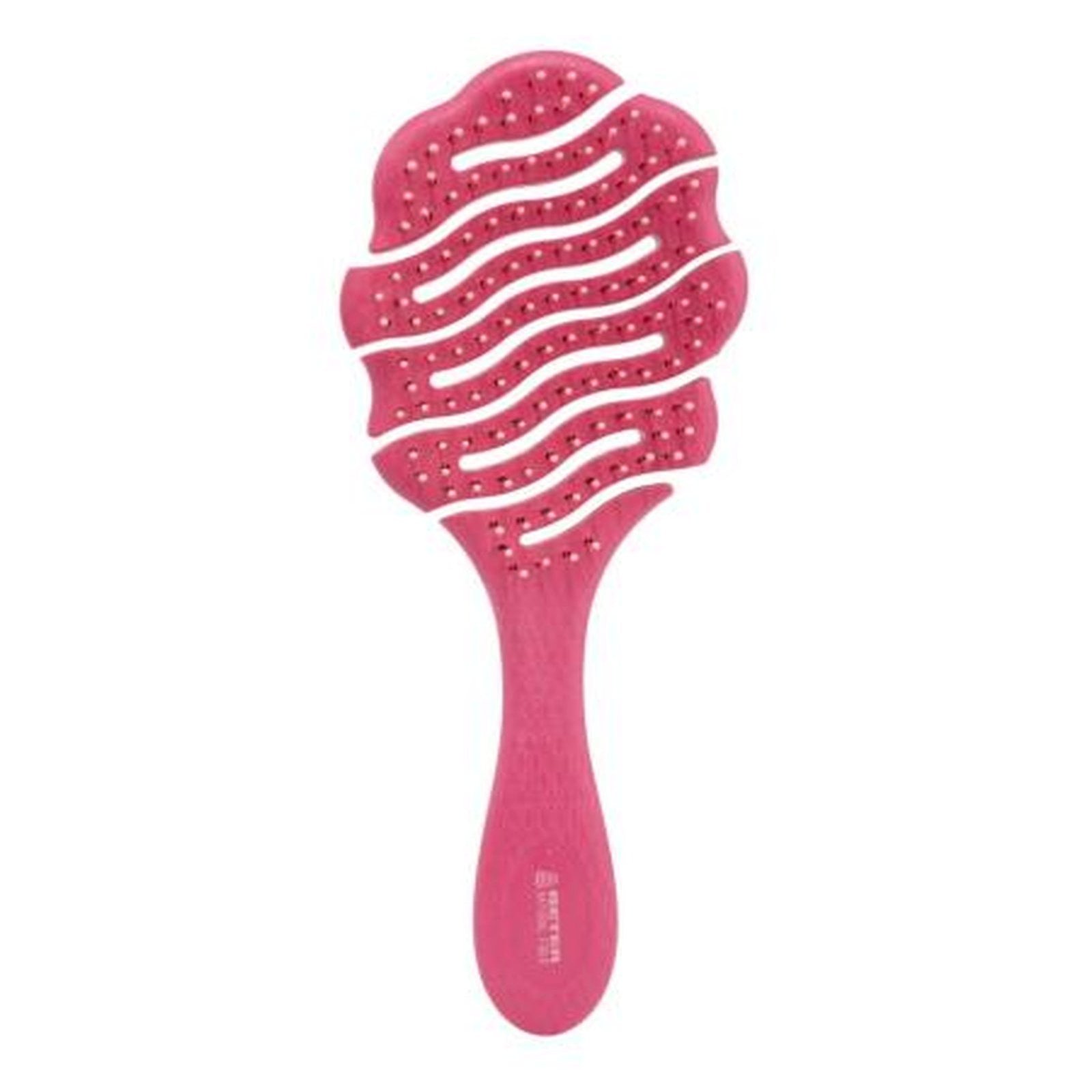 Beter Natural Fiber 180º Flex Hairbrush XL Fuchsia/Pale Pink x1