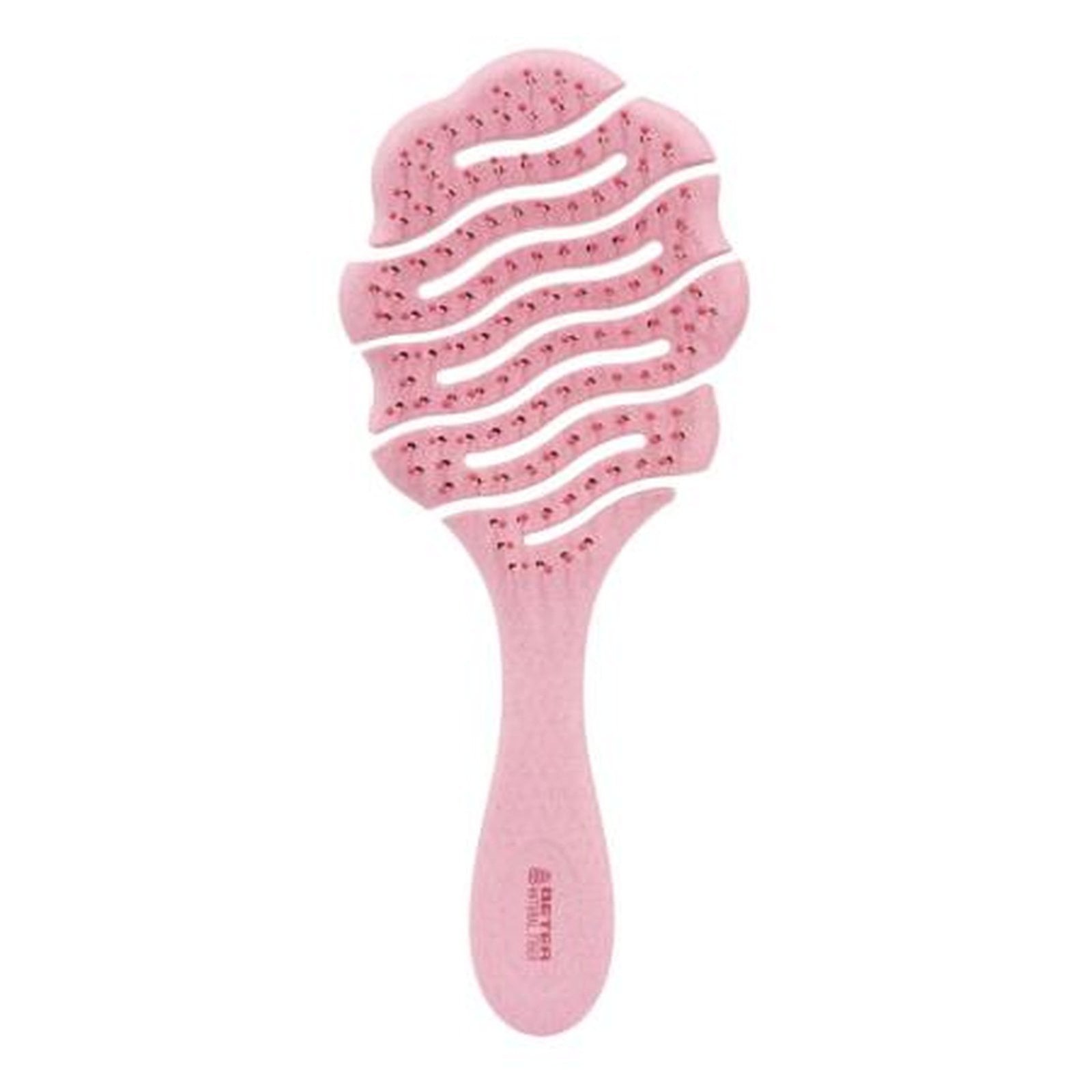 Beter Natural Fiber 180º Flex Hairbrush XL Fuchsia/Pale Pink x1