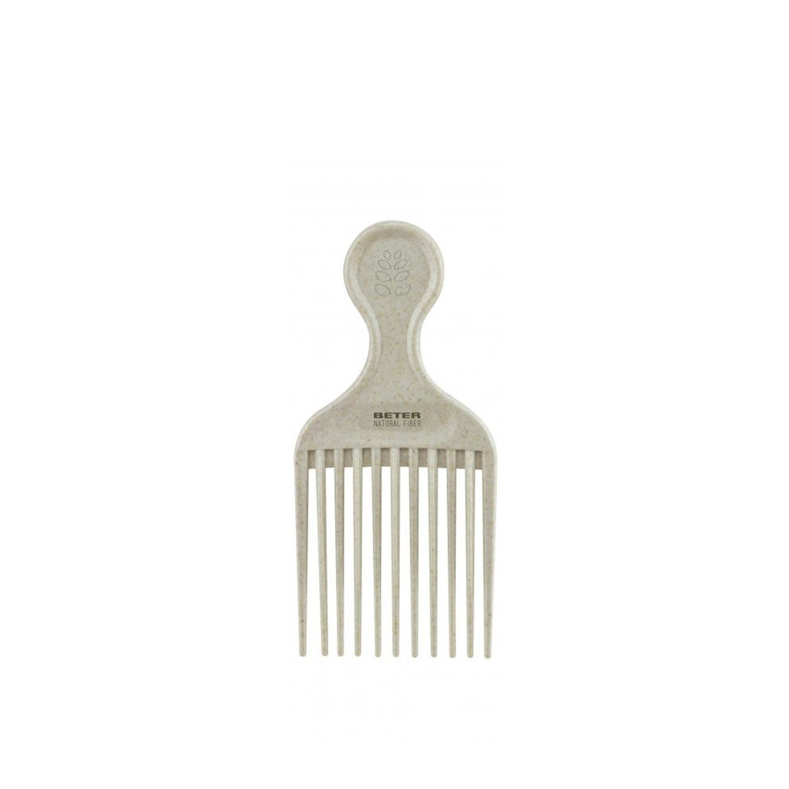 Beter Natural Fiber Afro Comb Beige