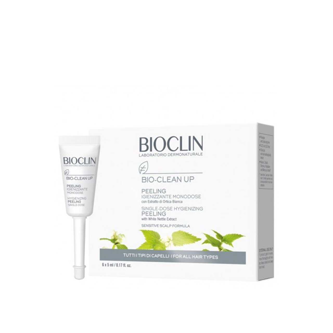 Bioclin Bio-Clean Up Single-Dose Hygienizing Peeling 6x5ml (6x0.17fl oz)