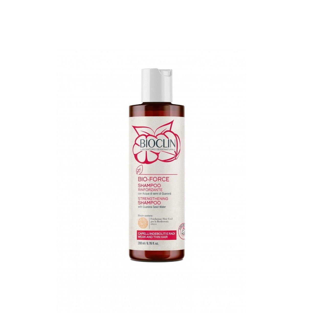 Bioclin Bio-Force Strengthening Shampoo Weak and Thin Hair 200ml (6.76 fl oz)