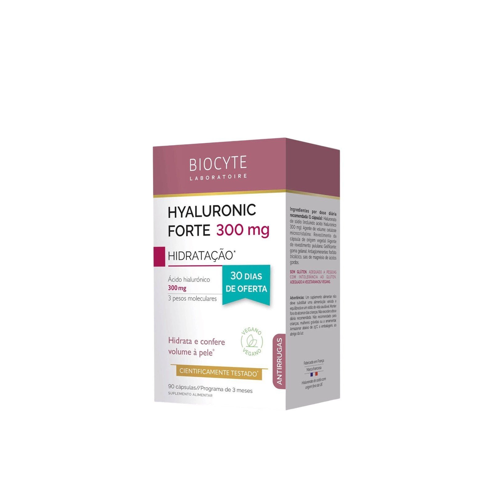 Biocyte Hyaluronic Forte Food Supplement 300mg x90