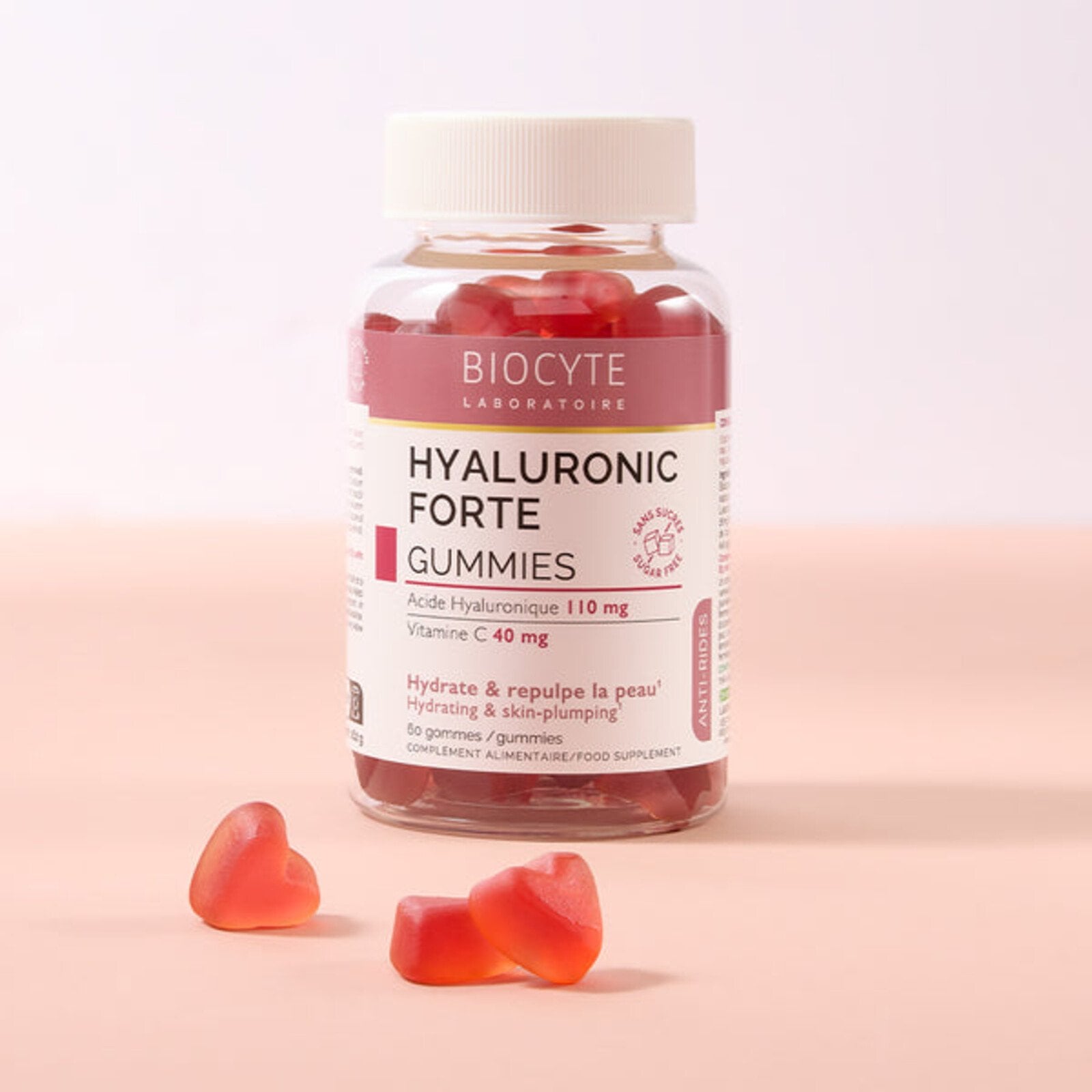 Biocyte Hyaluronic Forte Gummies Cherry x60