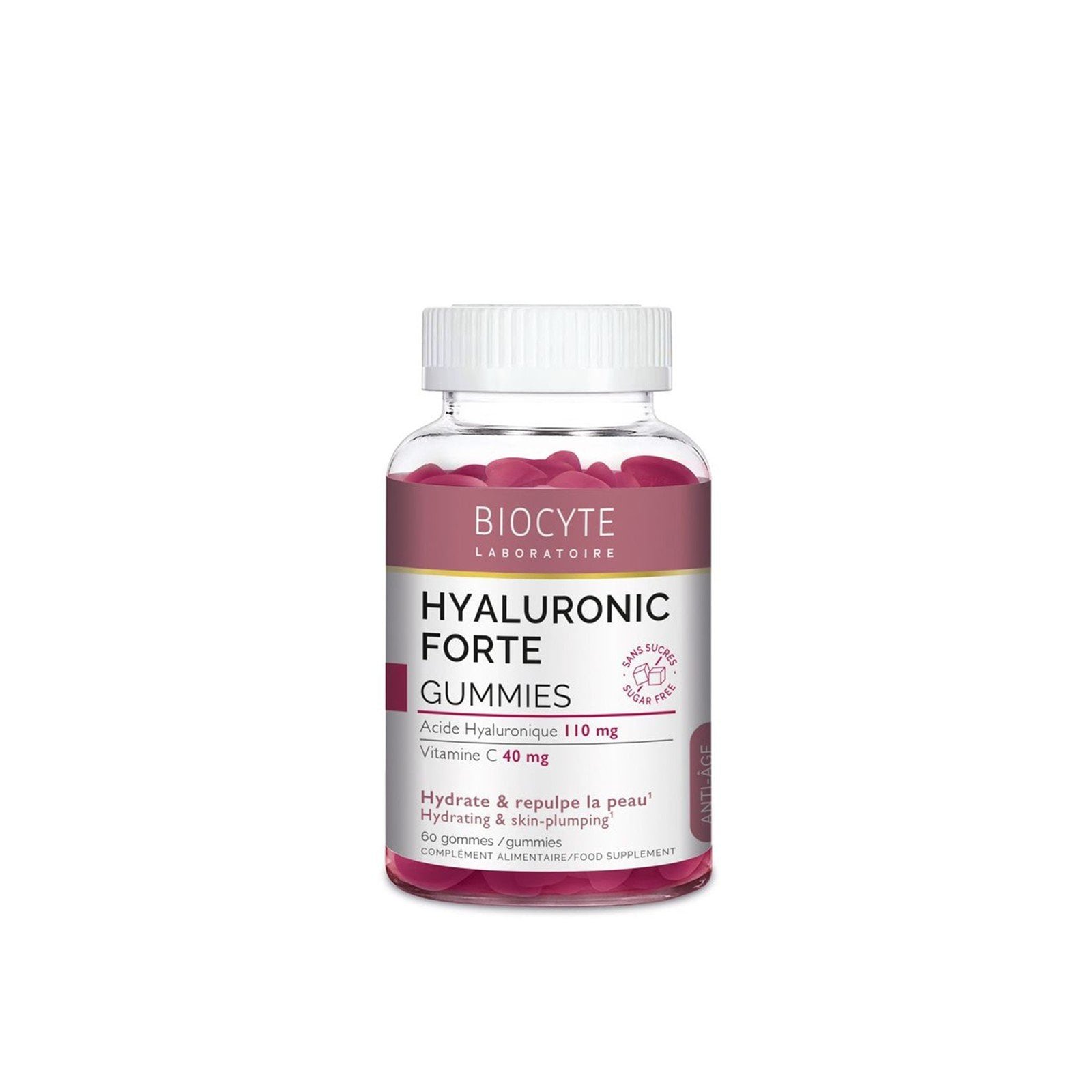 Biocyte Hyaluronic Forte Gummies Cherry x60