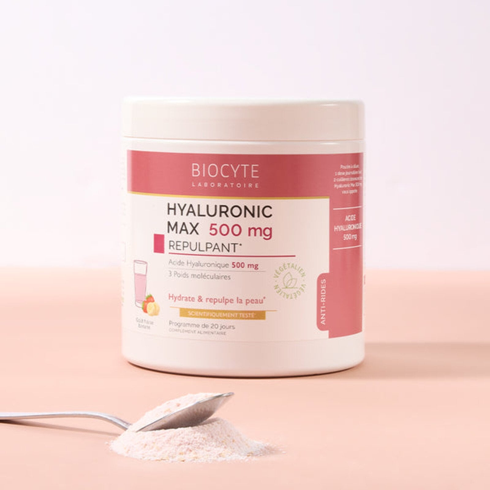 Biocyte Hyaluronic Max 500mg Food Supplement 240g