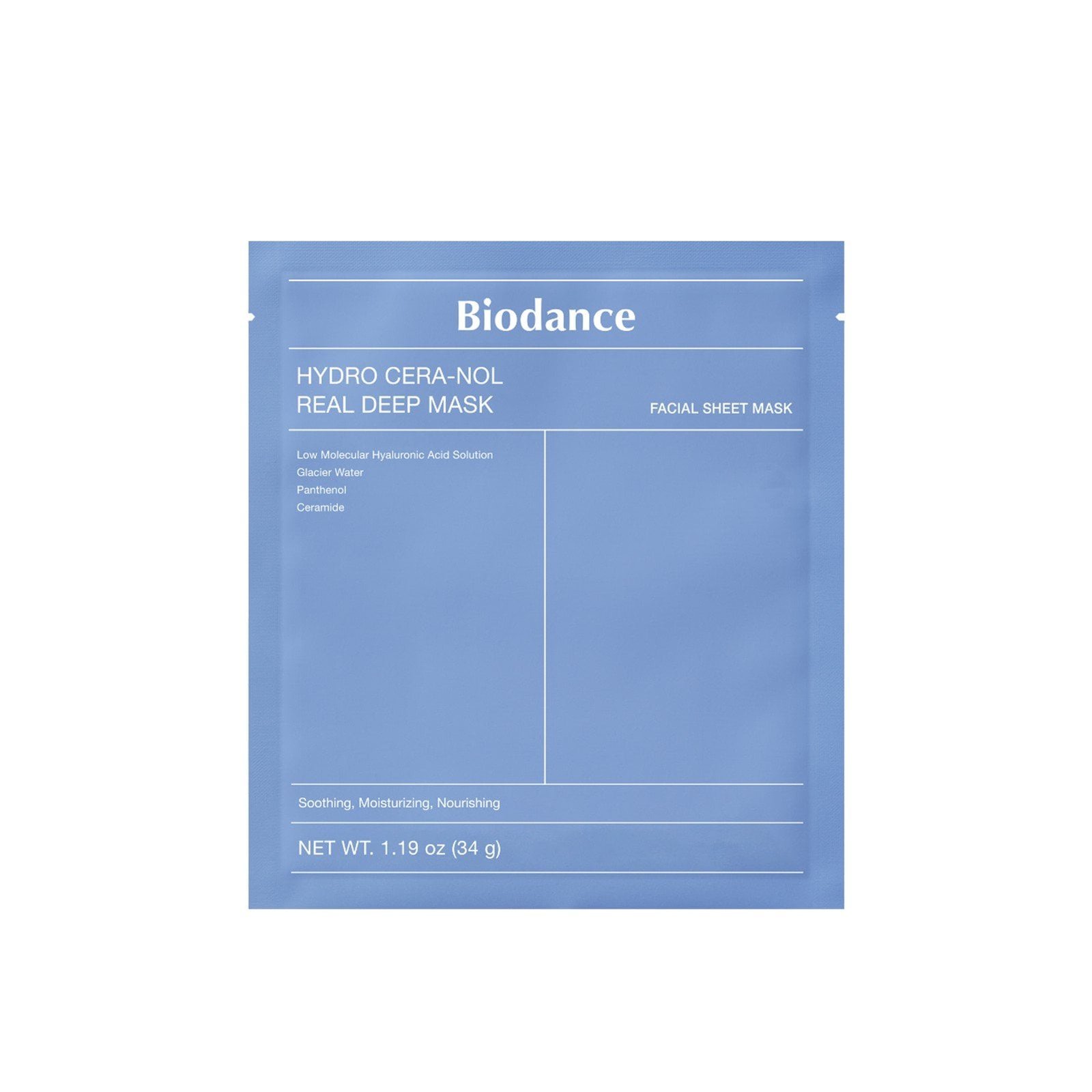 Biodance Hydro Cera-Nol Real Deep Mask x1