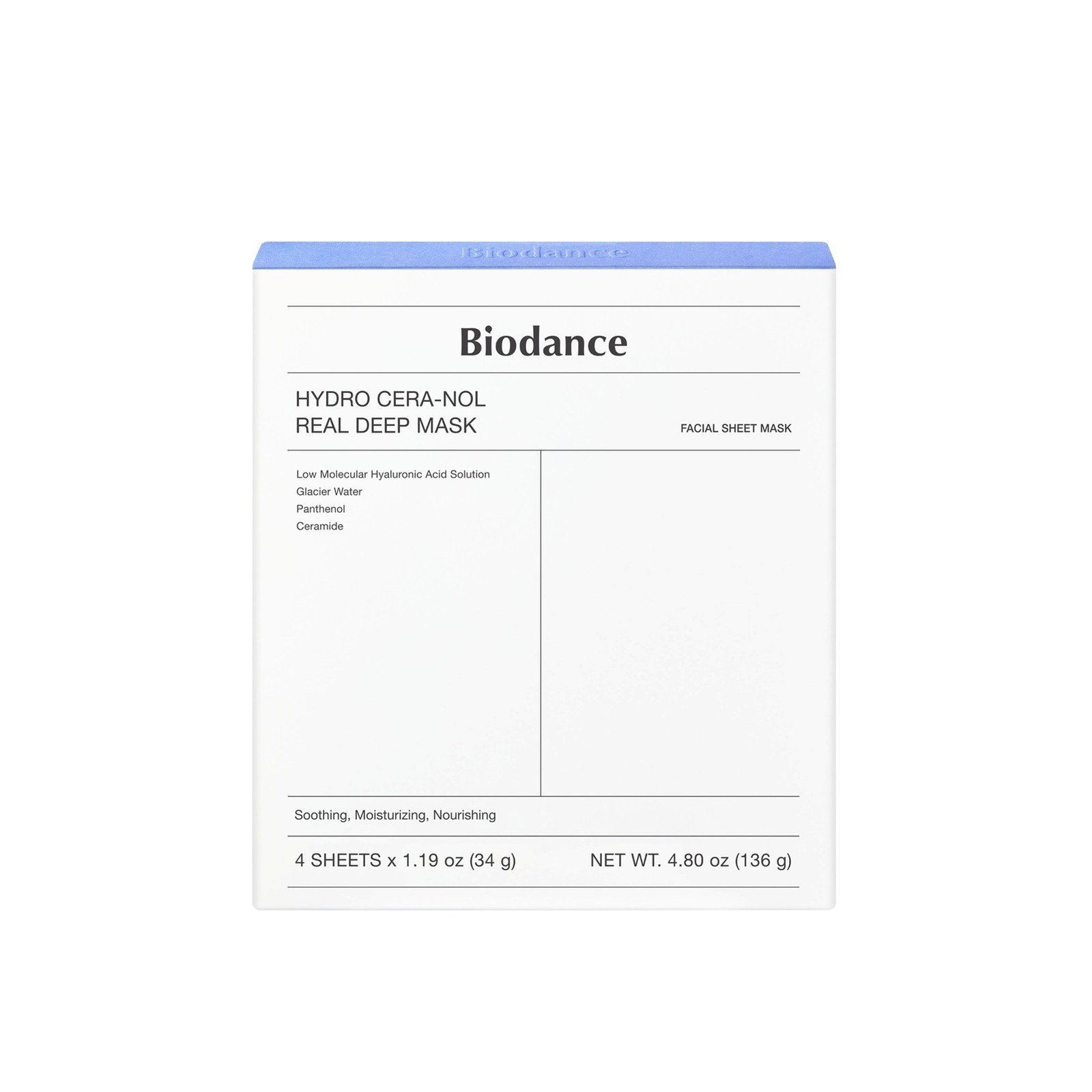 Biodance Hydro Cera-Nol Real Deep Mask