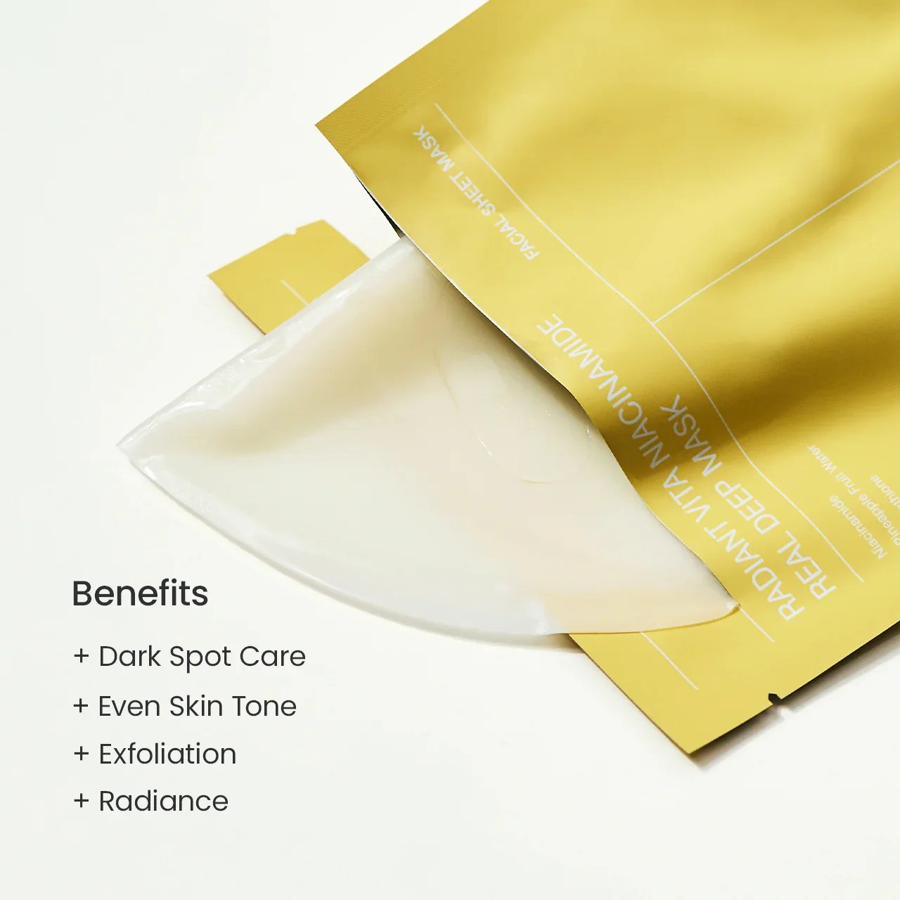 Biodance Radiant Vita Niacinamide Real Deep Mask x4 (1.19oz x4)