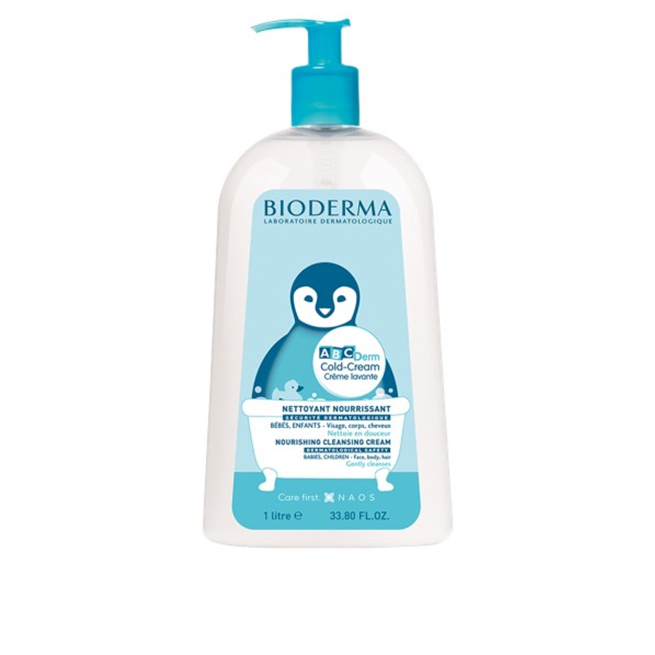 Bioderma ABCDerm Cold-Cream Nourishing Cleansing Cream 1L