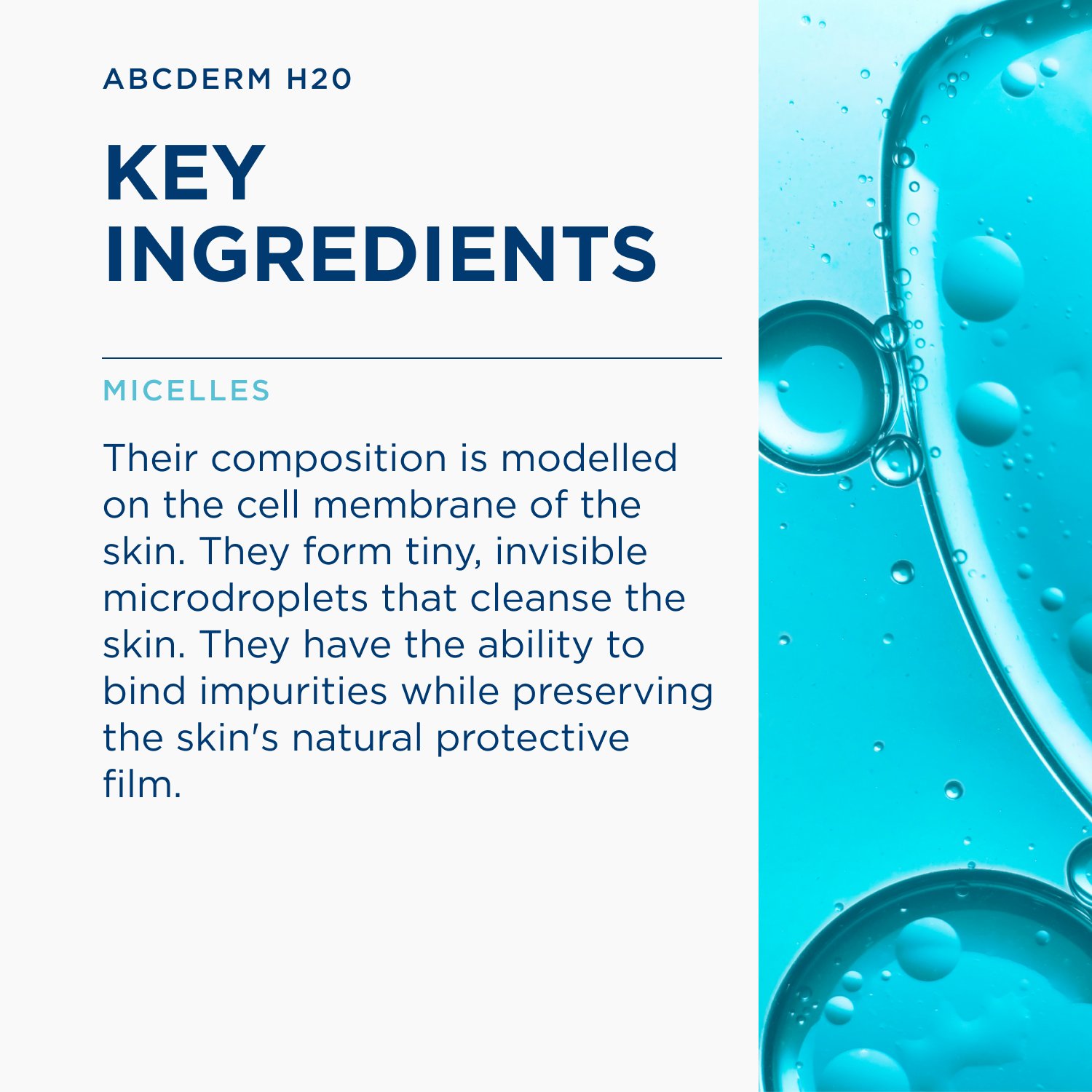 Bioderma ABCDerm H2O Solução Micelar Ultra-Suave 1L