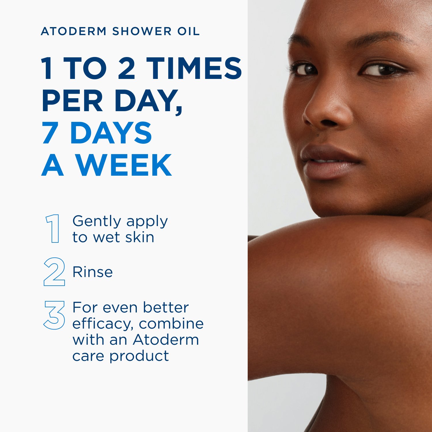 Bioderma Atoderm Huile de Douche Óleo de Limpeza Relipidante Calmante 200ml