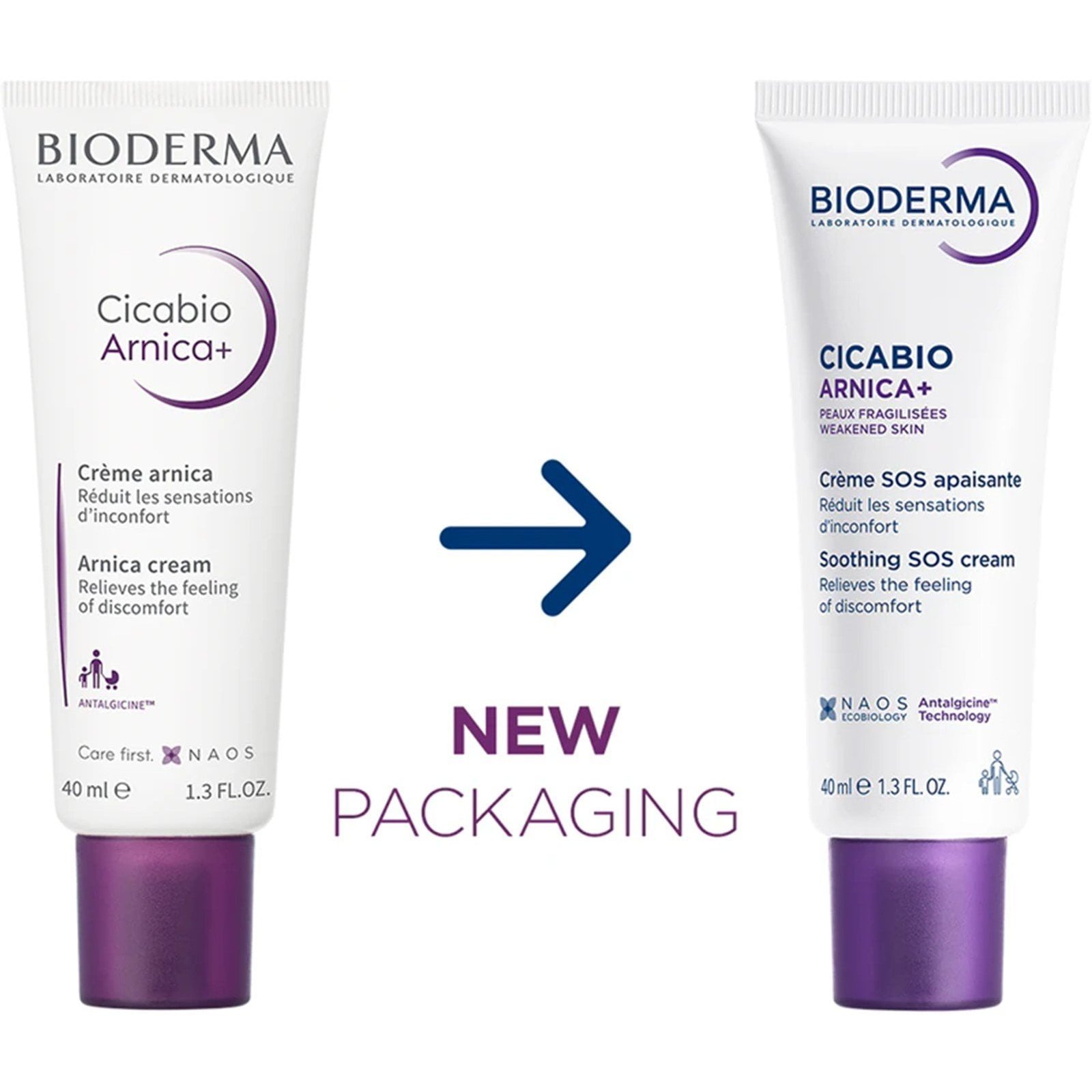 Bioderma Cicabio Arnica+ Soothing SOS Cream 40ml