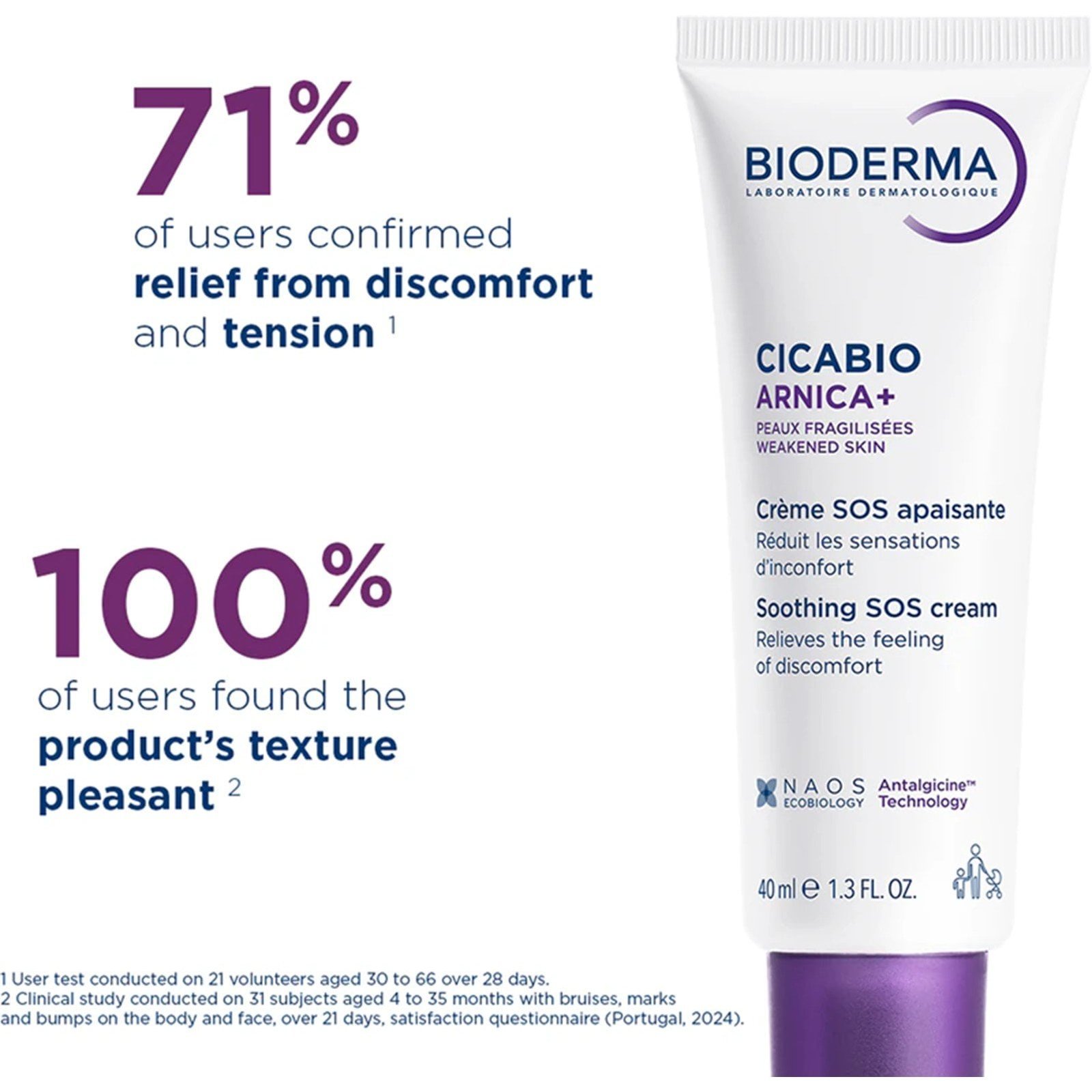 Bioderma Cicabio Arnica+ Soothing SOS Cream 40ml