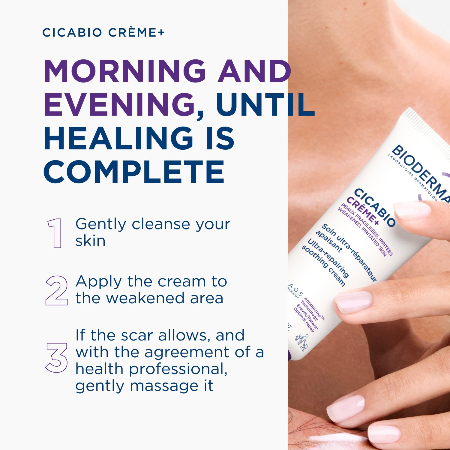 Bioderma Cicabio Crème+ Ultra-Repairing Soothing Cream 40ml