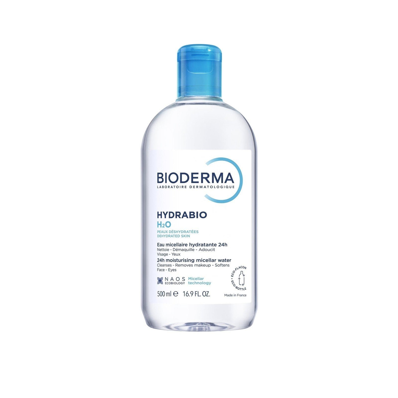 Bioderma Hydrabio H2O Moisturizing Micellar Water 500ml