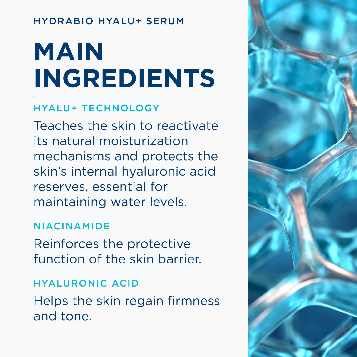 Bioderma Hydrabio Hyalu+ Serum Self-Rehydrating Replumping Concentrate 30ml (1floz)