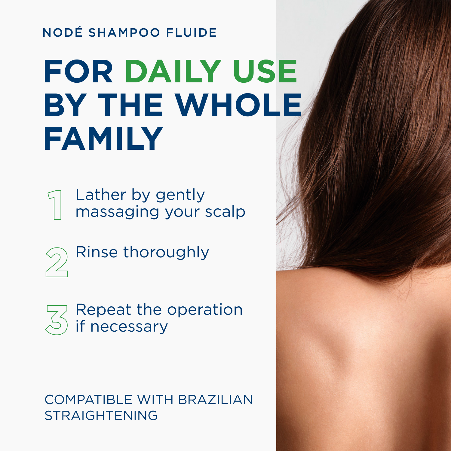 Bioderma Nodé Shampooing Non-Detergent Fluid Shampoo 400ml