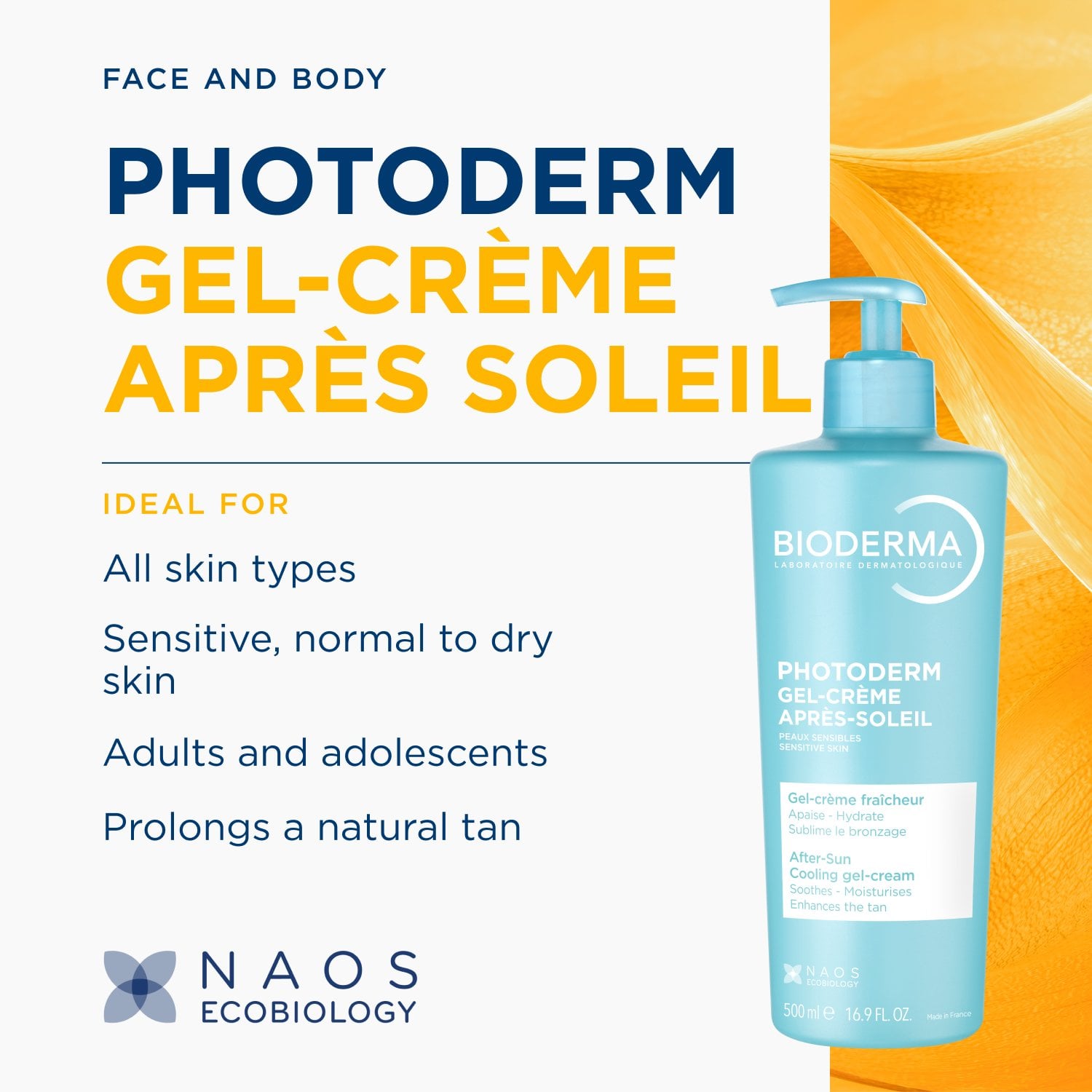 Bioderma Photoderm After-Sun Cooling Gel-Cream 500ml