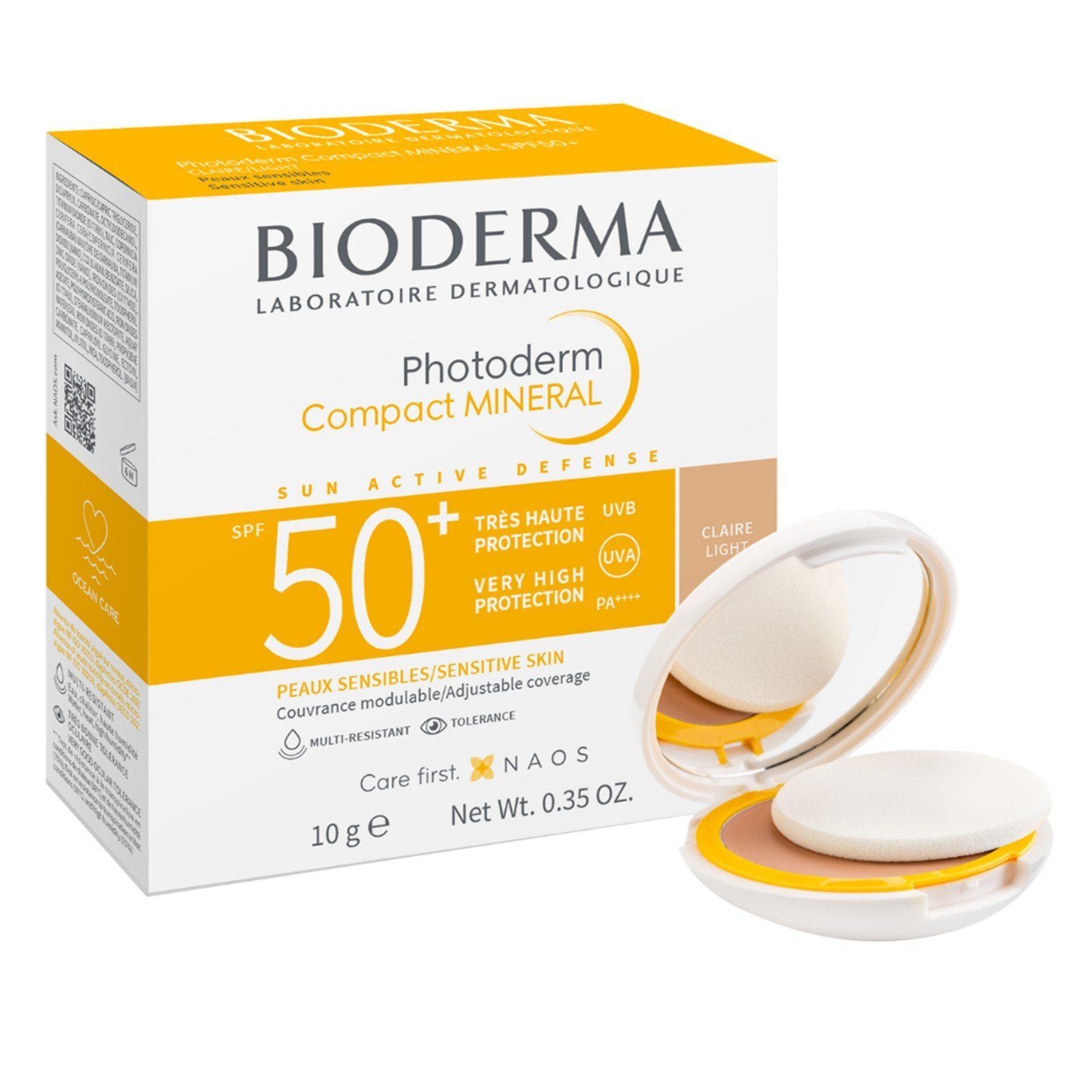 Bioderma Photoderm Compact Mineral SPF50+ Claire 10g