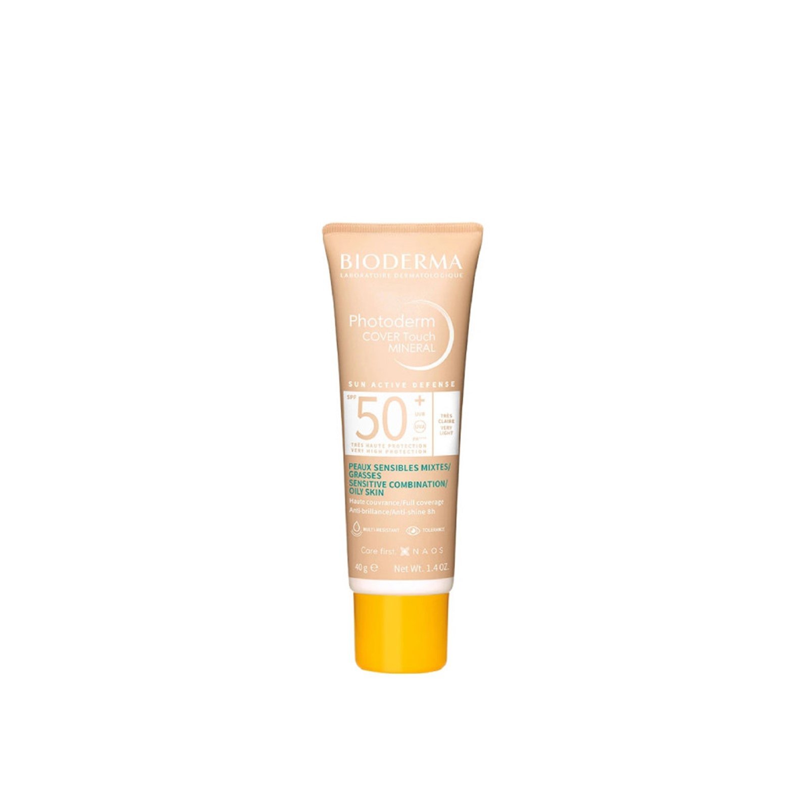 Bioderma Photoderm Cover Touch Mineral SPF50+ Very Light 40g
