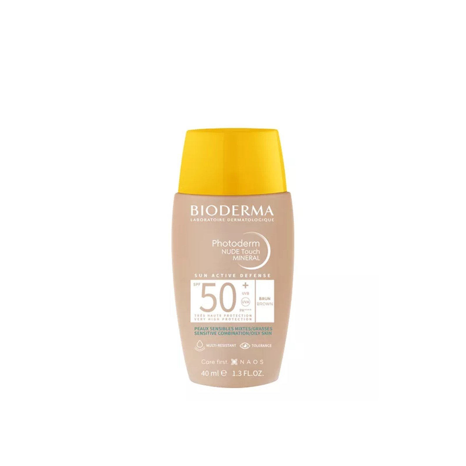 Bioderma Photoderm Nude Touch Mineral SPF50+ Brown 40ml