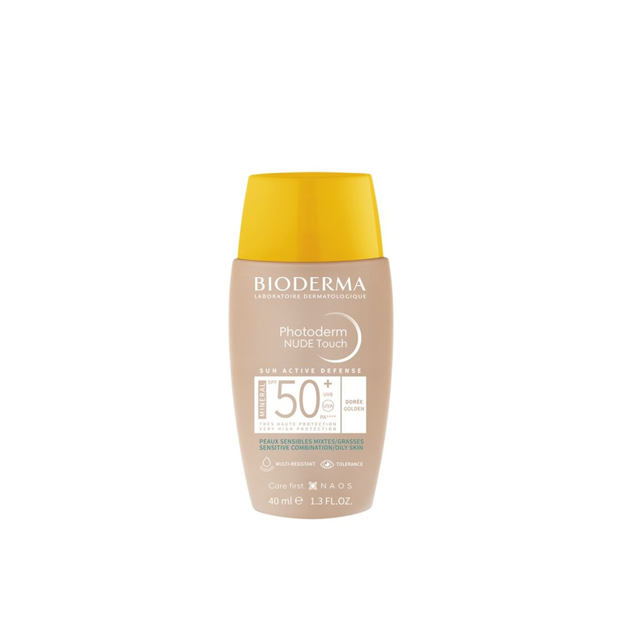 Bioderma Photoderm Nude Touch Mineral SPF50+ Golden 40ml (1.35fl oz)