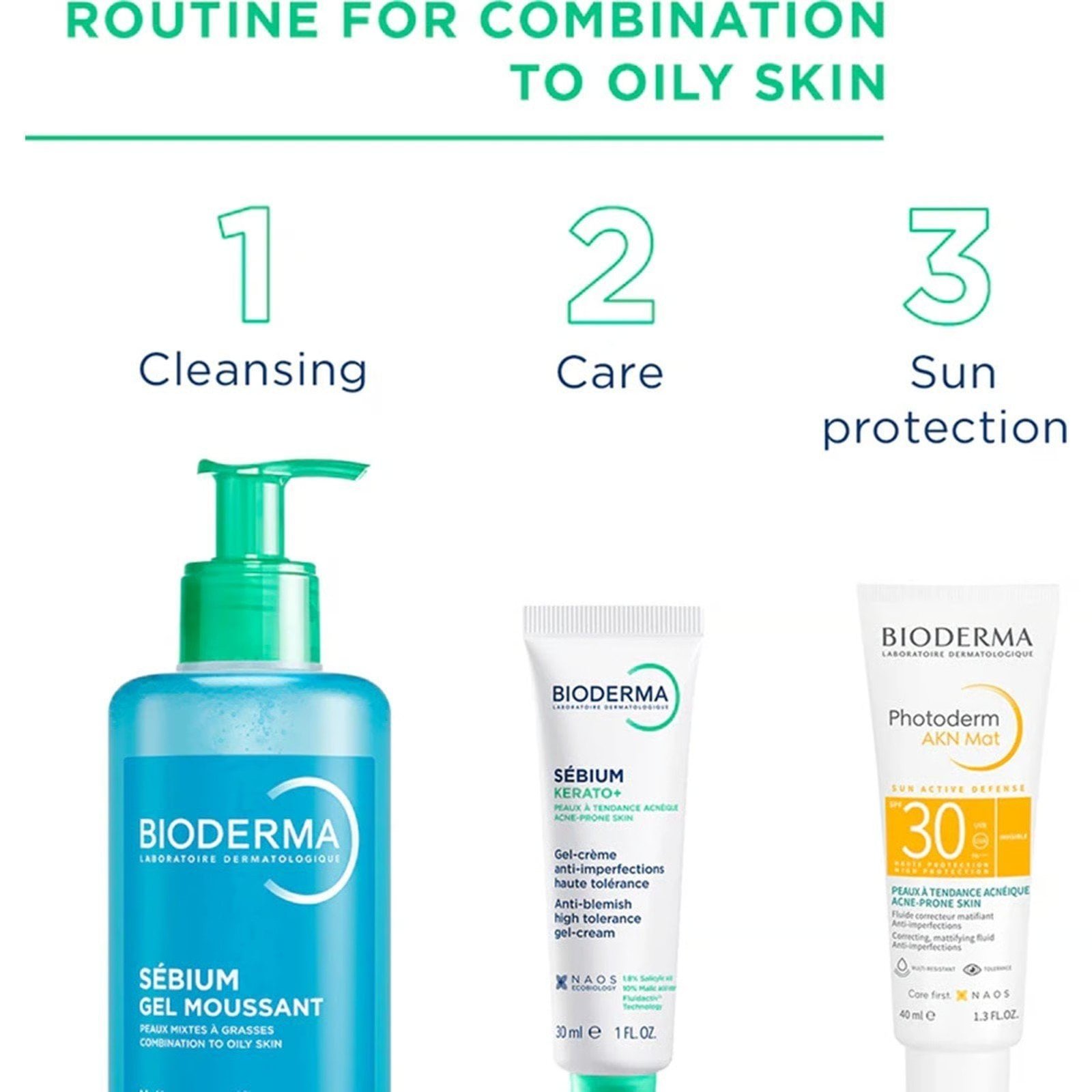 Bioderma Sébium Purifying Cleansing Foaming Gel Eco-Refill 400ml