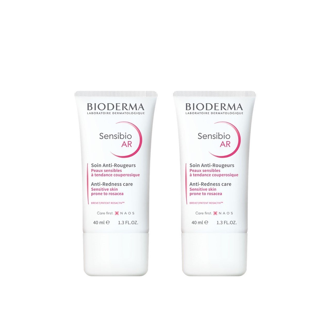 Bioderma Sensibio AR Anti-Redness Care Skin Prone to Rosacea 40ml x2