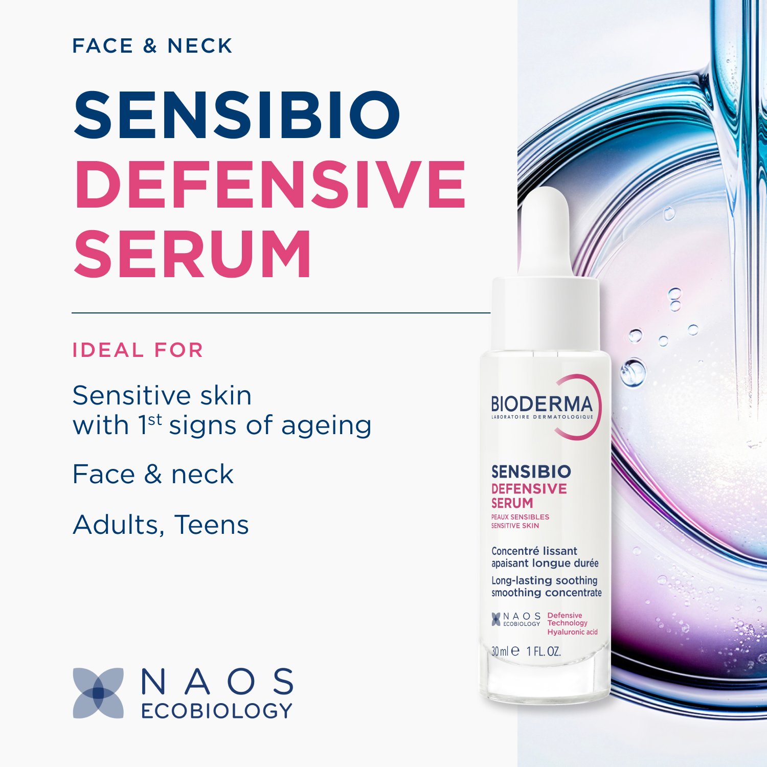 Bioderma Sensibio Defensive Serum Sensitive Skin 30ml