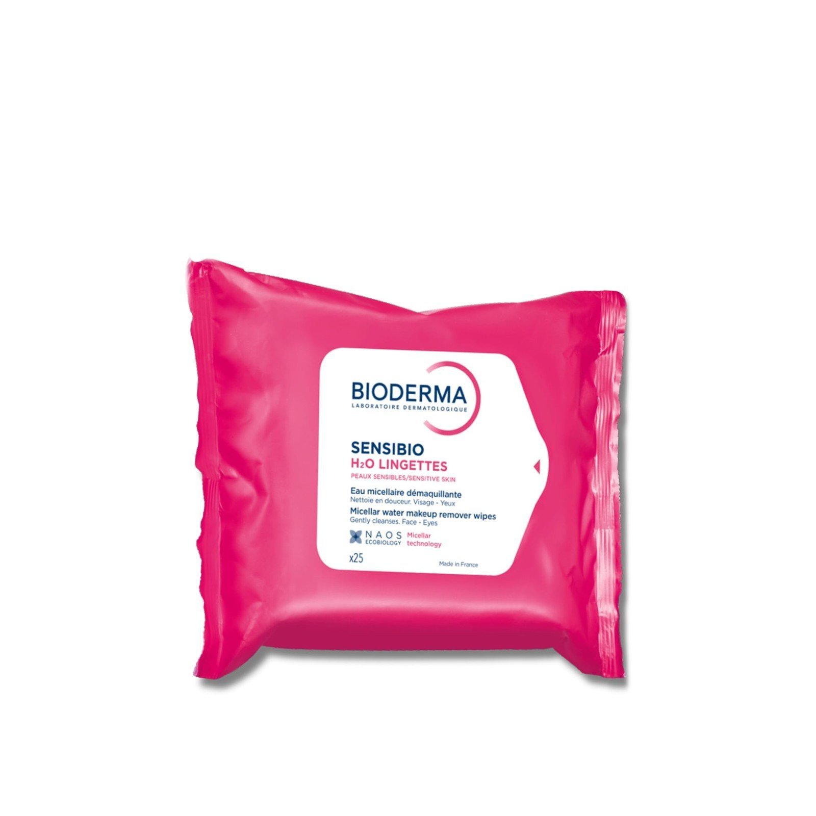 Bioderma Sensibio H2O Micellar Water Makeup Remover Wipes x25
