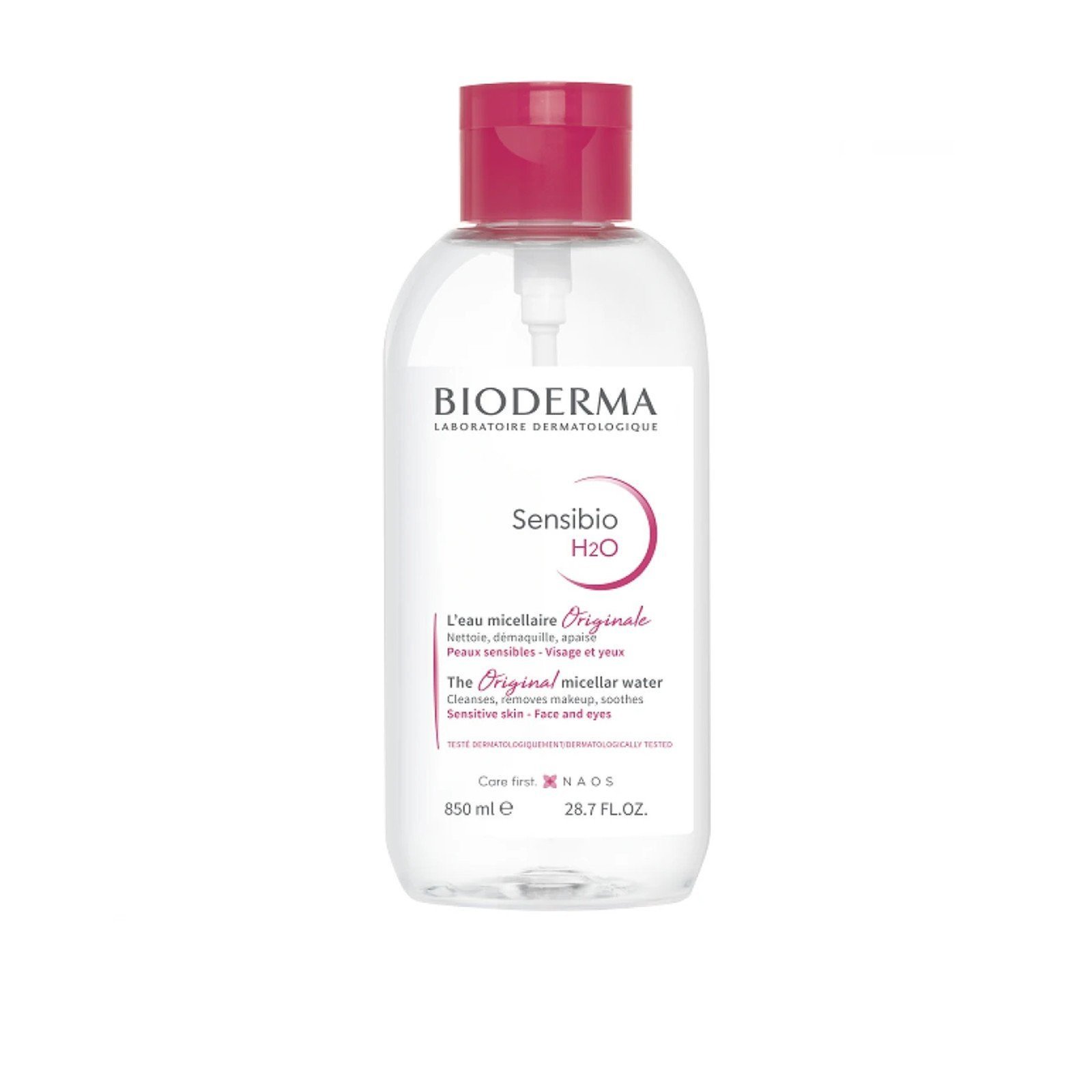 Bioderma Sensibio H2O The Original Micellar Water Pump Reverse 850ml