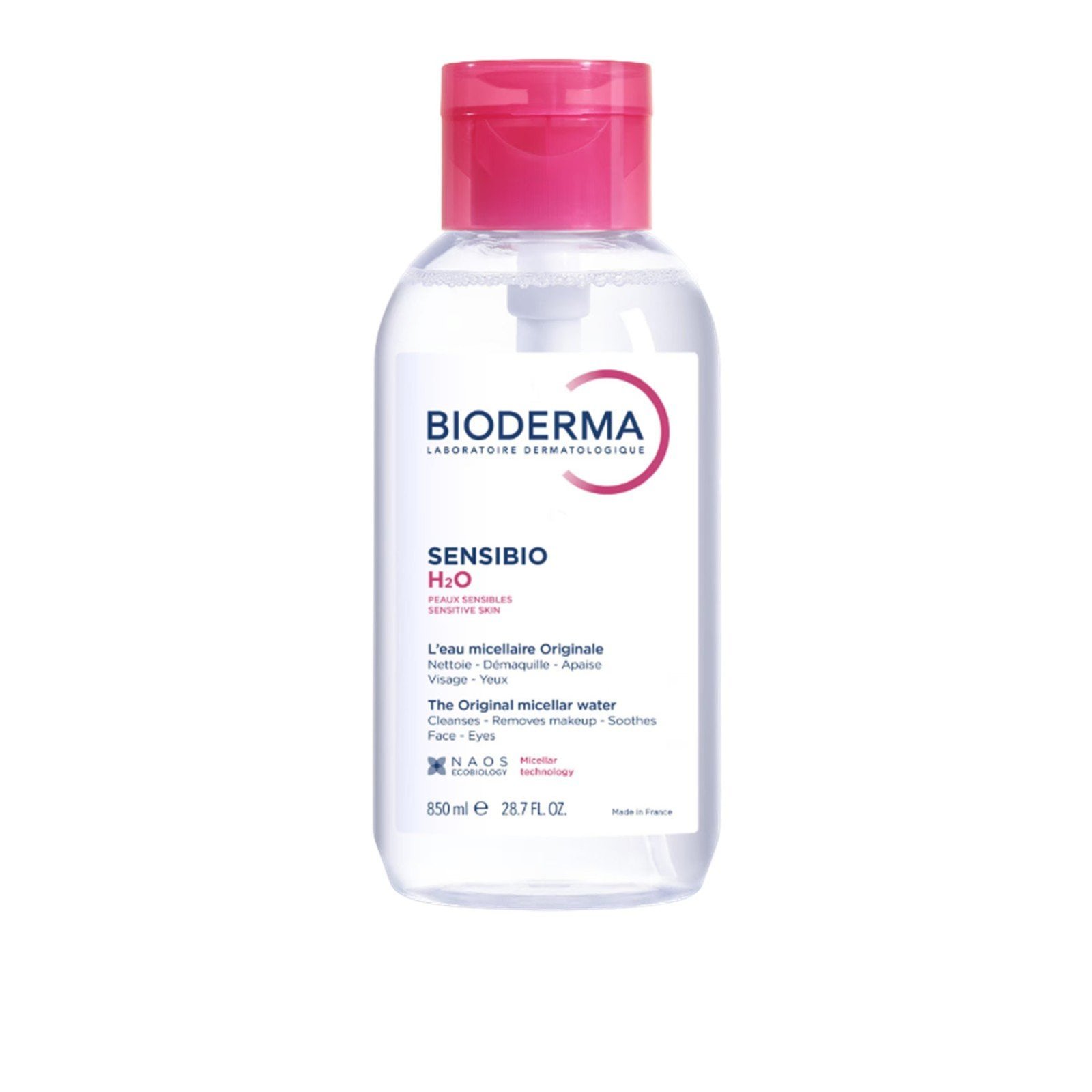 Bioderma Sensibio H2O The Original Micellar Water Pump Reverse 850ml