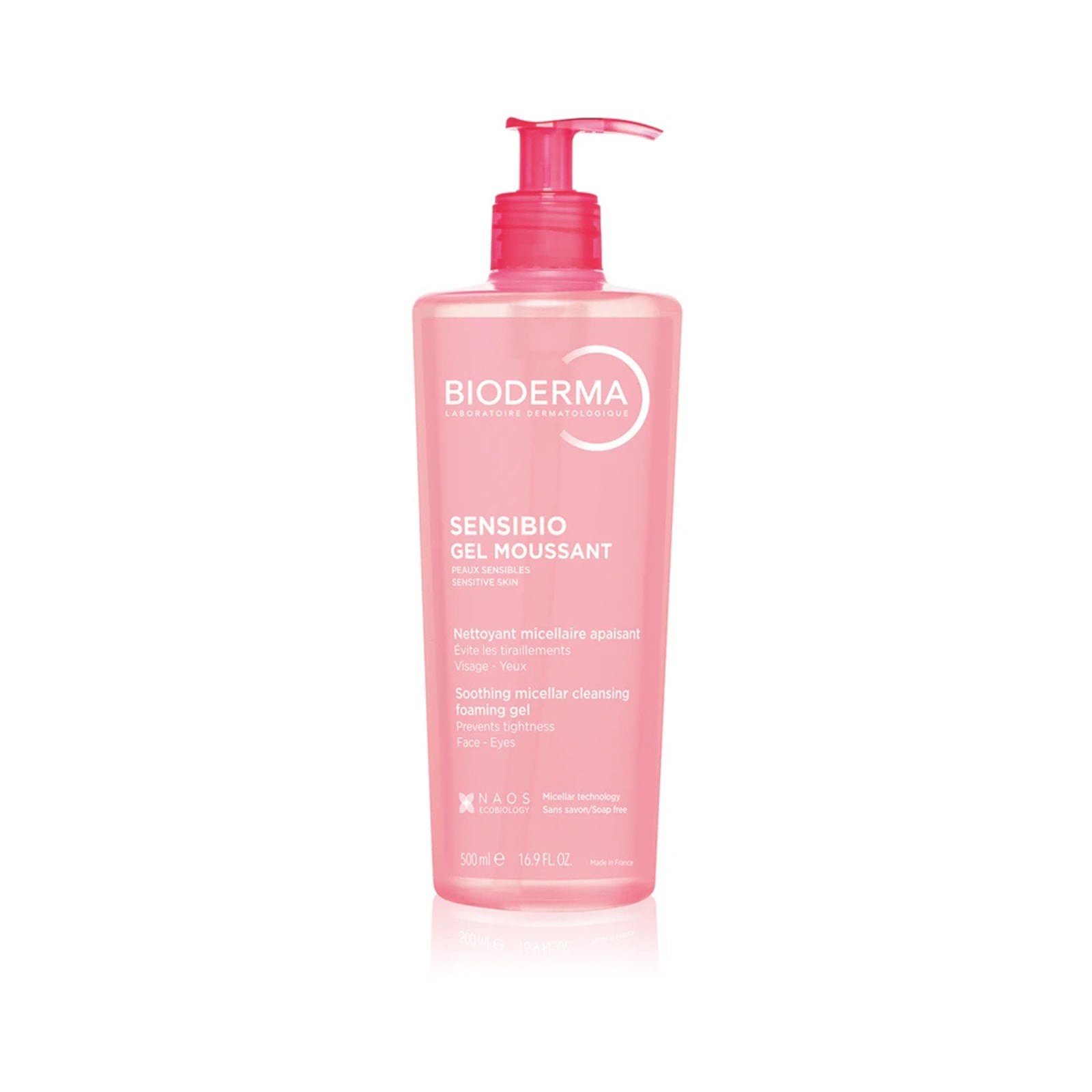 Bioderma Sensibio Soothing Micellar Cleansing Foaming Gel 500ml