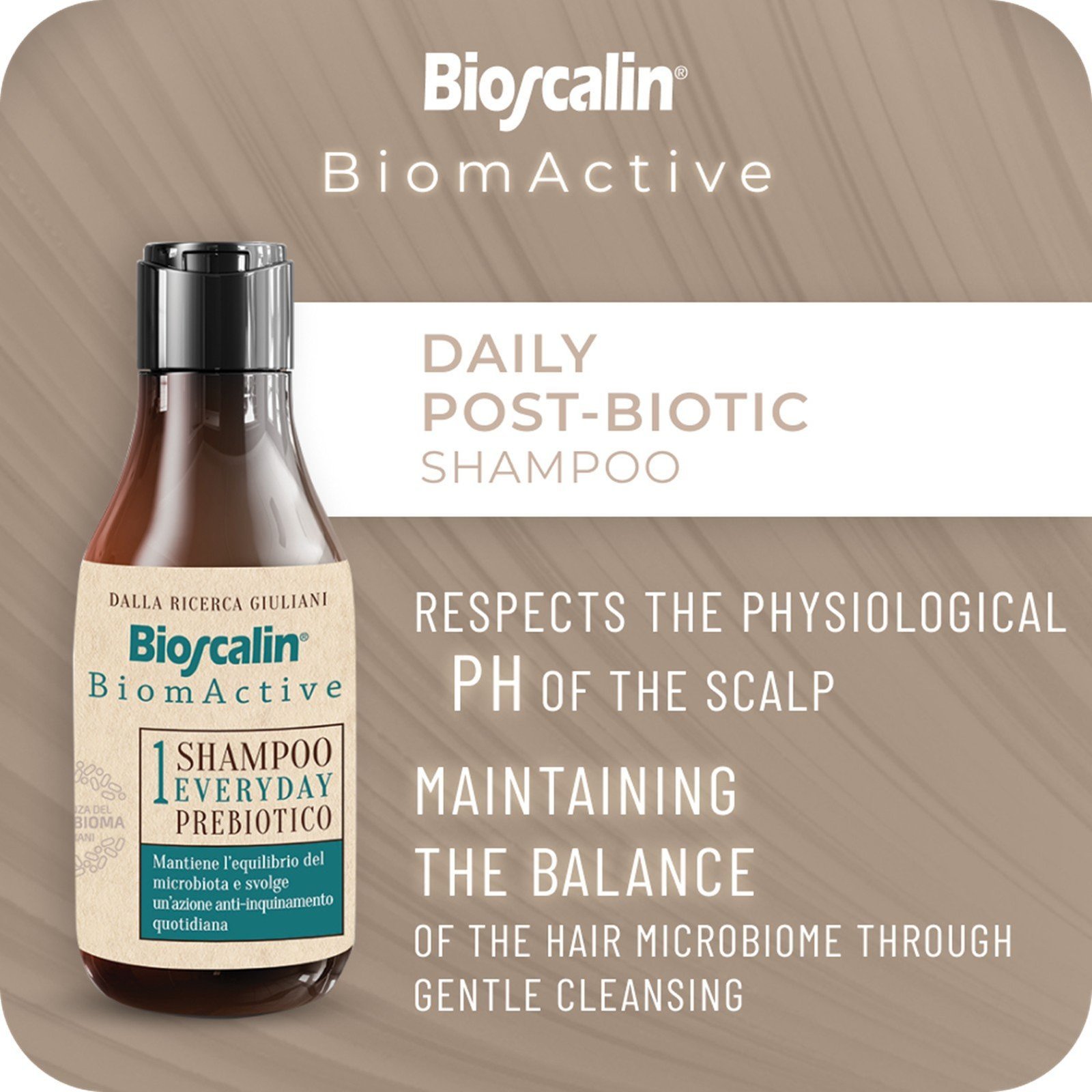 Bioscalin BiomActive 1 Everyday Prebiotic Shampoo 200ml