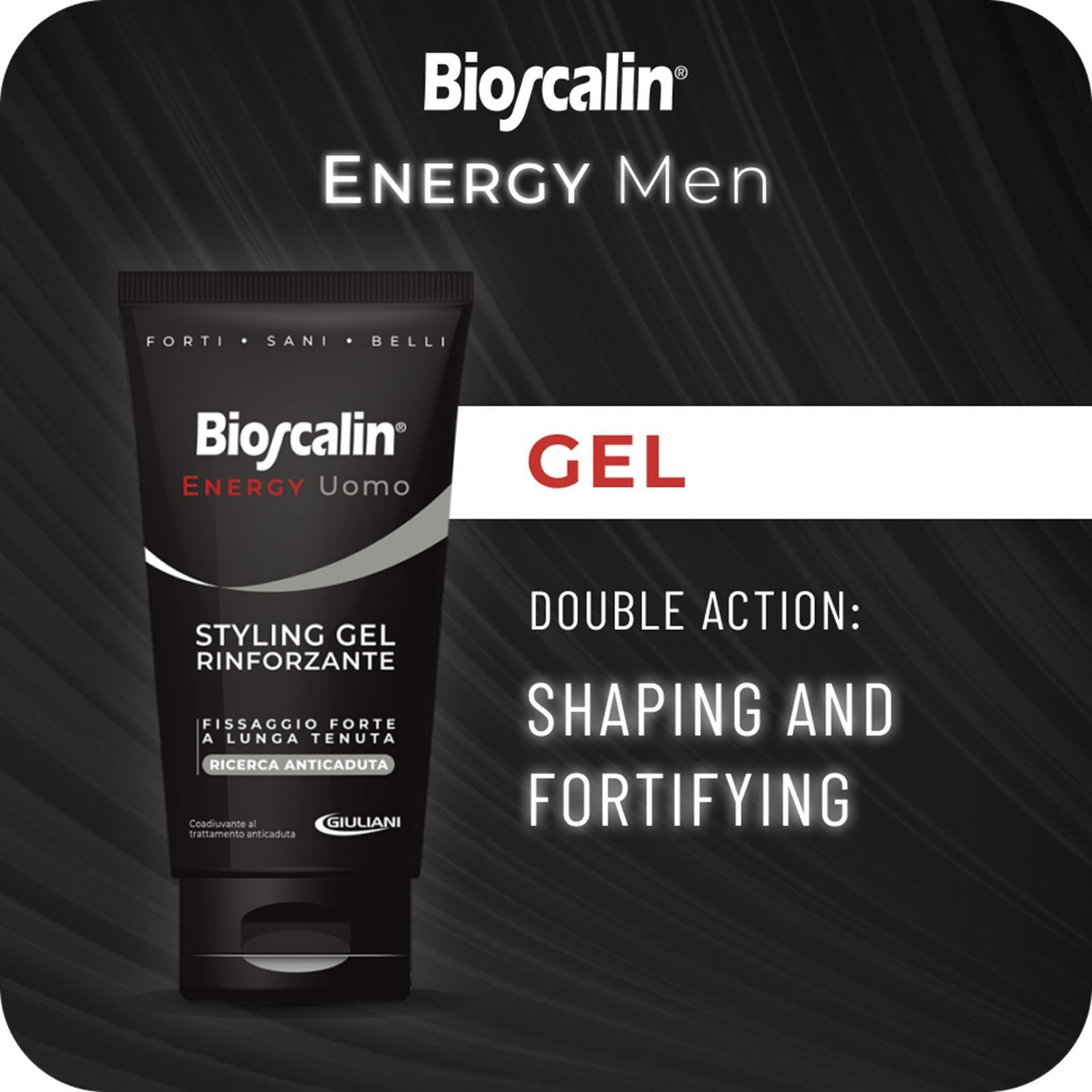 Bioscalin Energy Uomo Fortifying Styling Gel 150ml