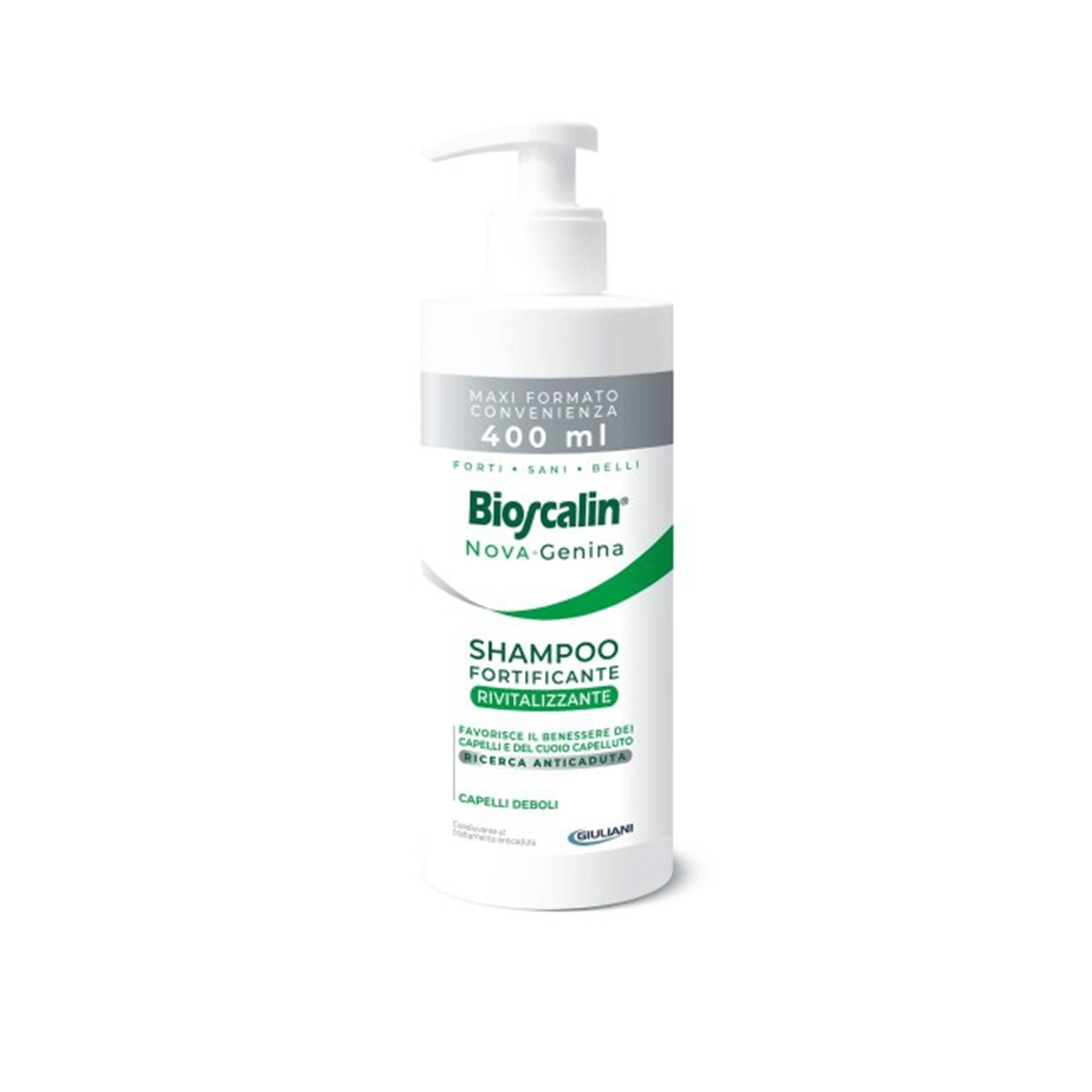 Bioscalin Nova Genina Revitalizing Fortifying Shampoo 400ml (13.52floz)